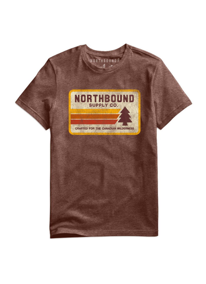 T-shirt rétro en pin