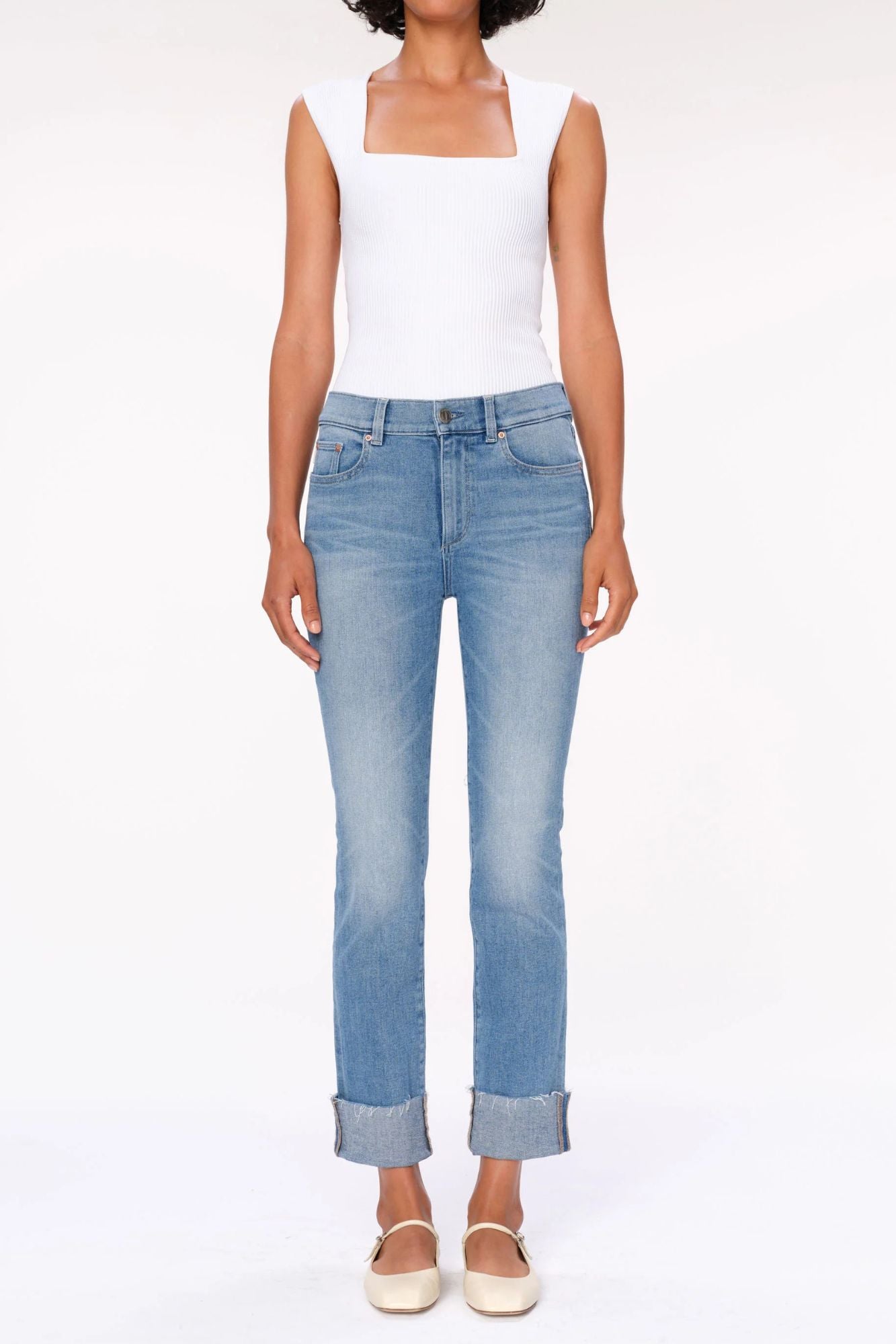 Mara Straight Mid Rise Instasculpt Ankle