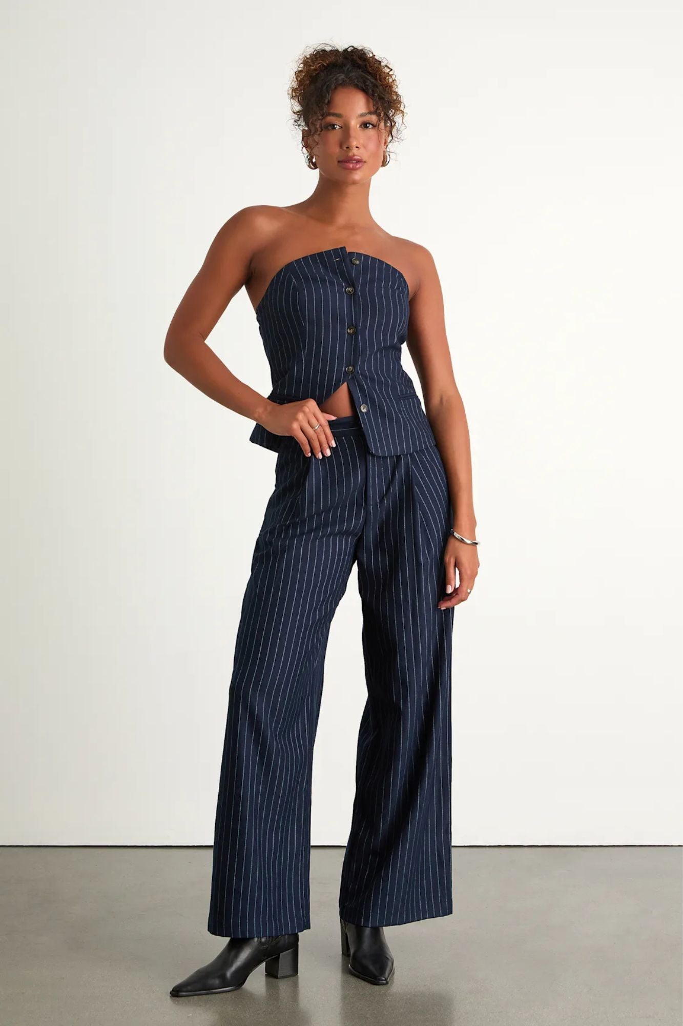 Pinstripe Trouser