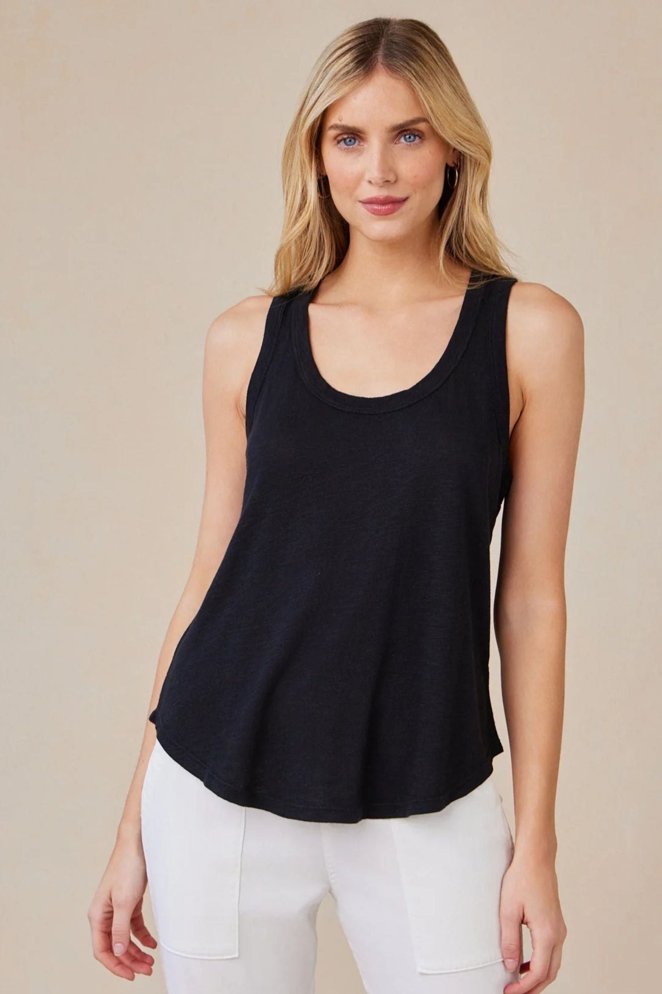 Scoop Neck Tank Top