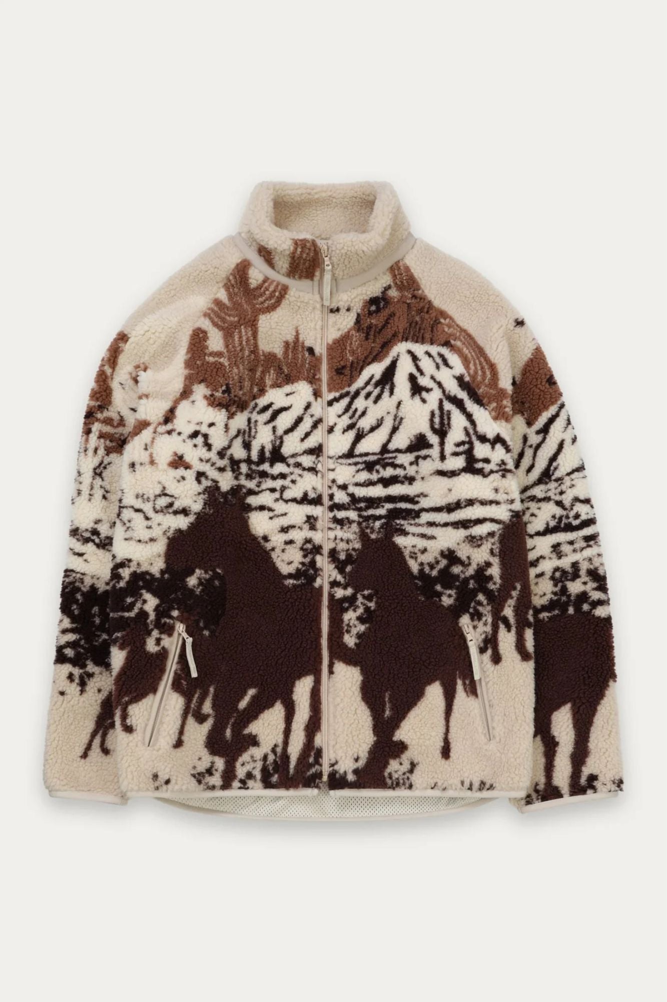 Printed Sherpa Fleece