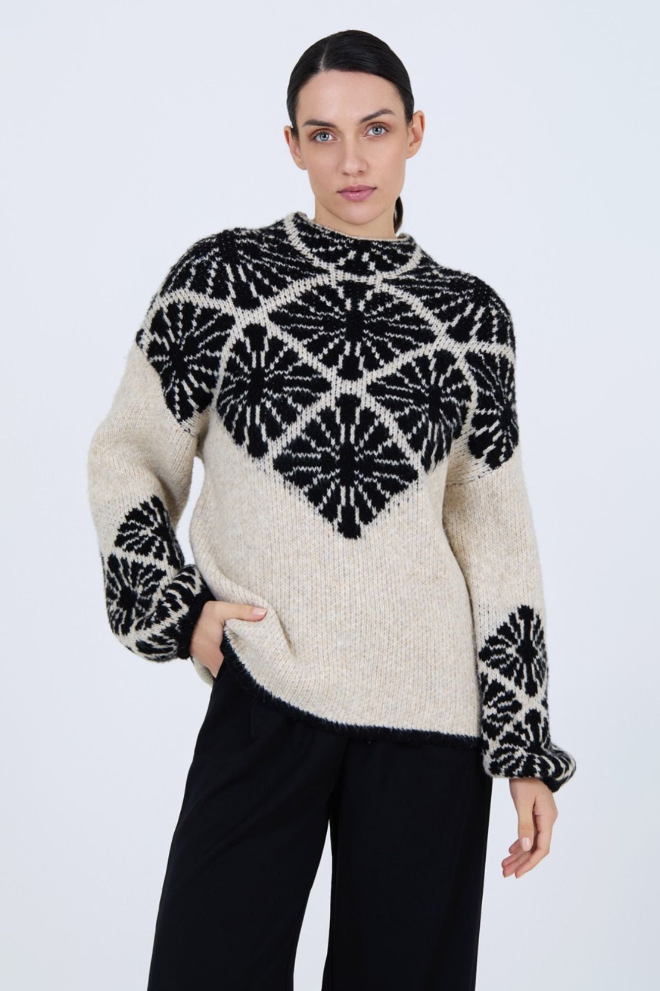 Jacquard Sweater
