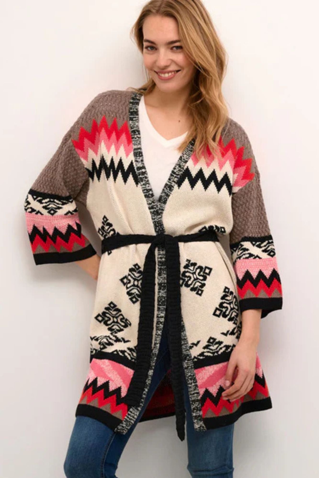 Culio Ethnic Knit Cardigan