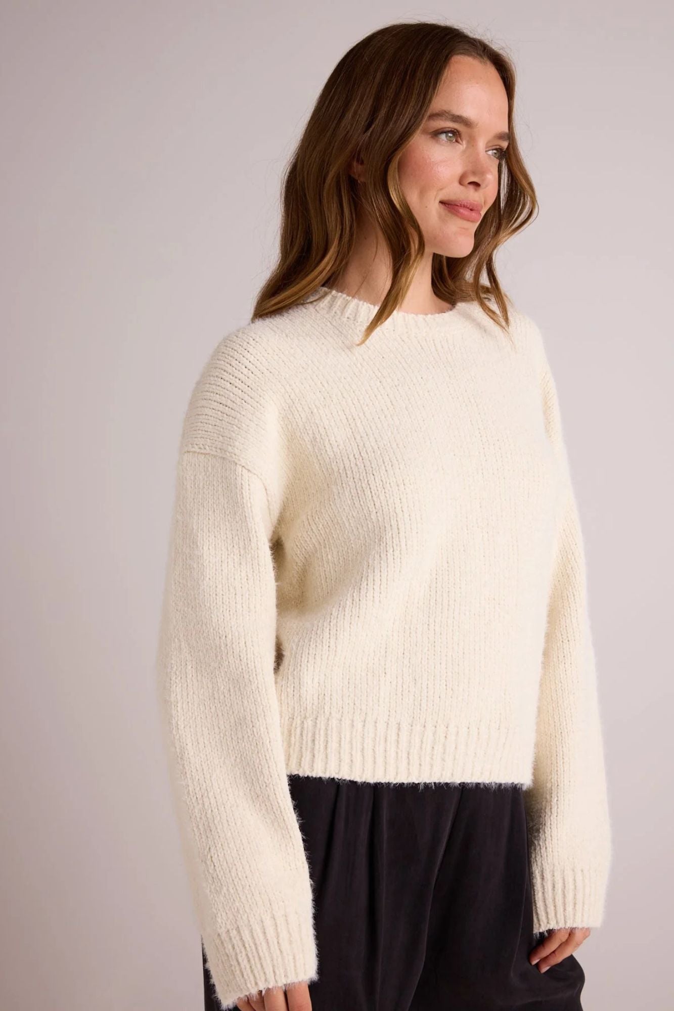 Drop Shoulder Sweater