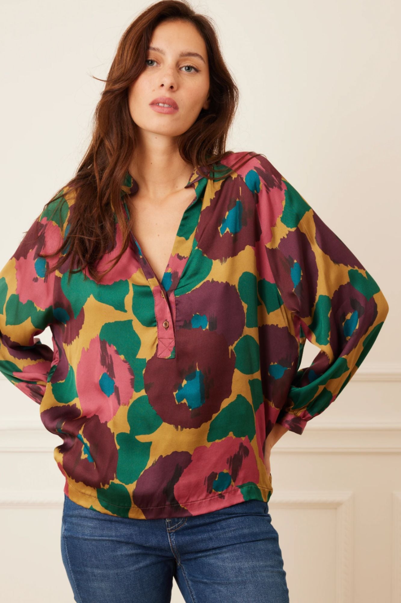 Bricoleur Printed Blouse