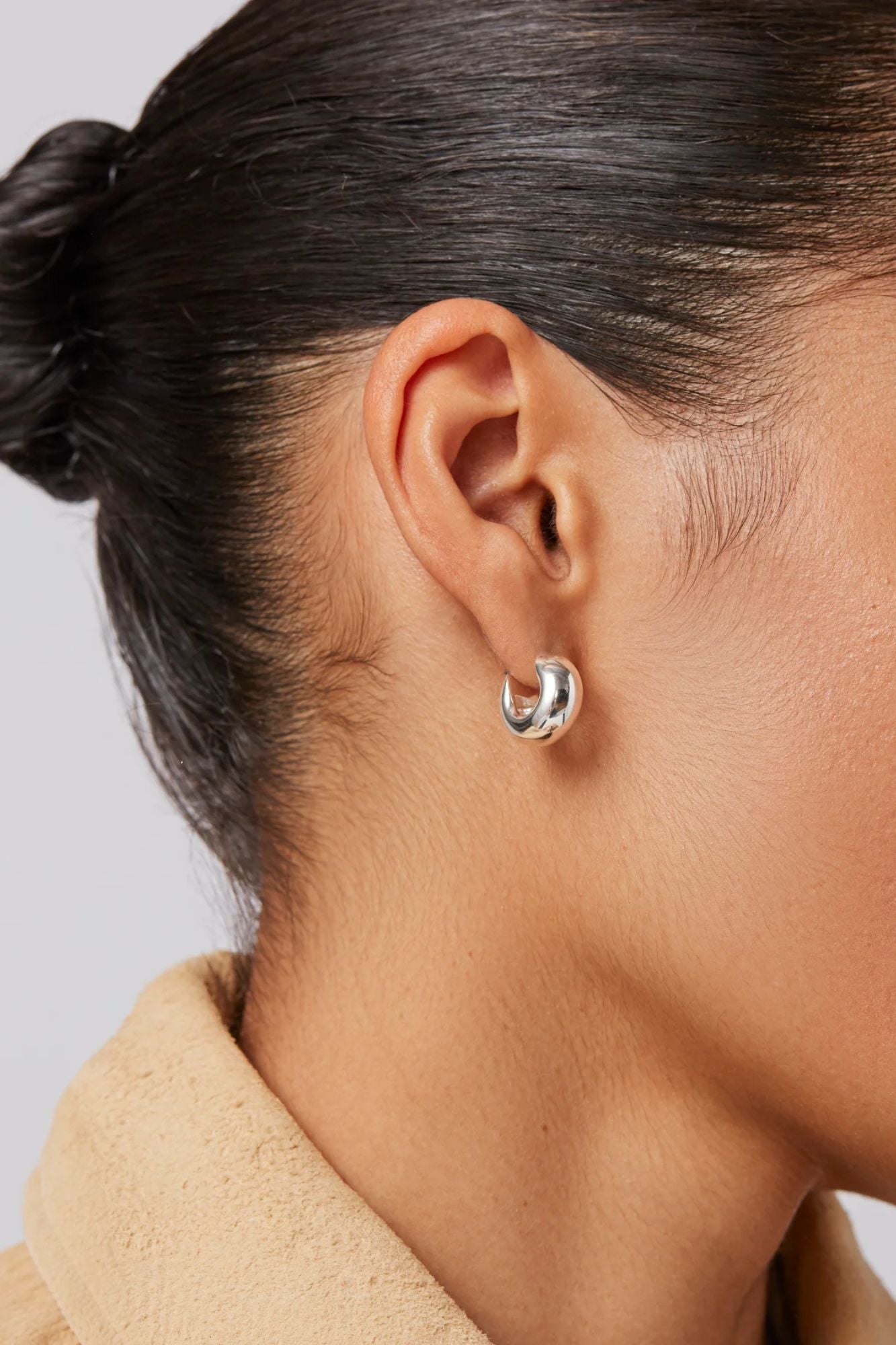 Mini Tome Hoop Earrings