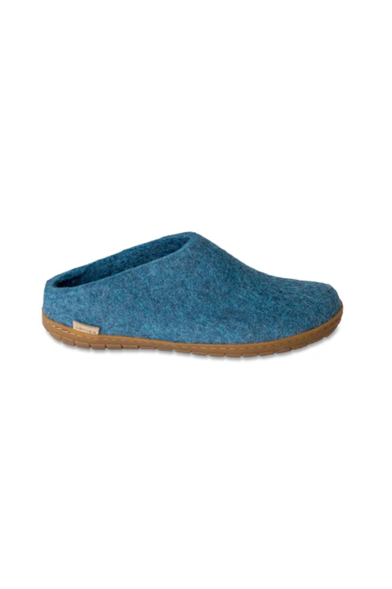 Slip-On | Honey Rubber Sole Petrol