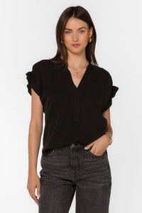 coast avery ruffle top