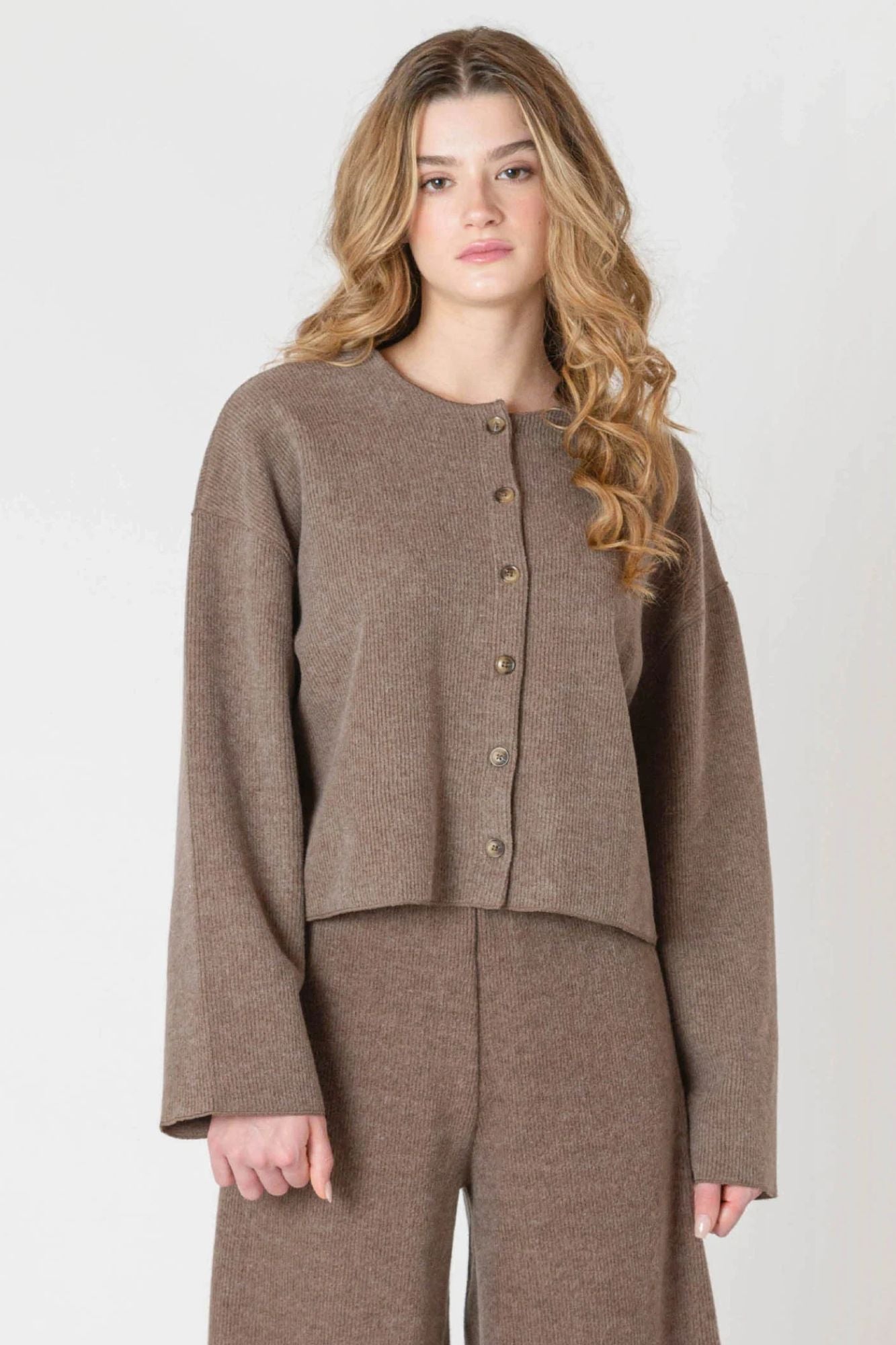Ribbed Cardigan