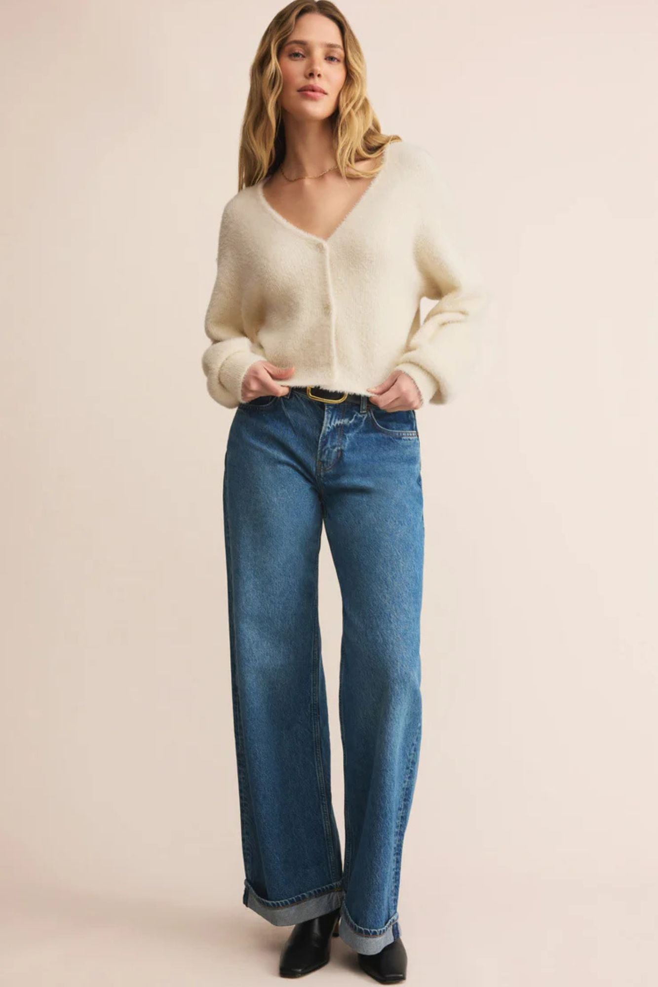 Sadria Fluffy Cardigan