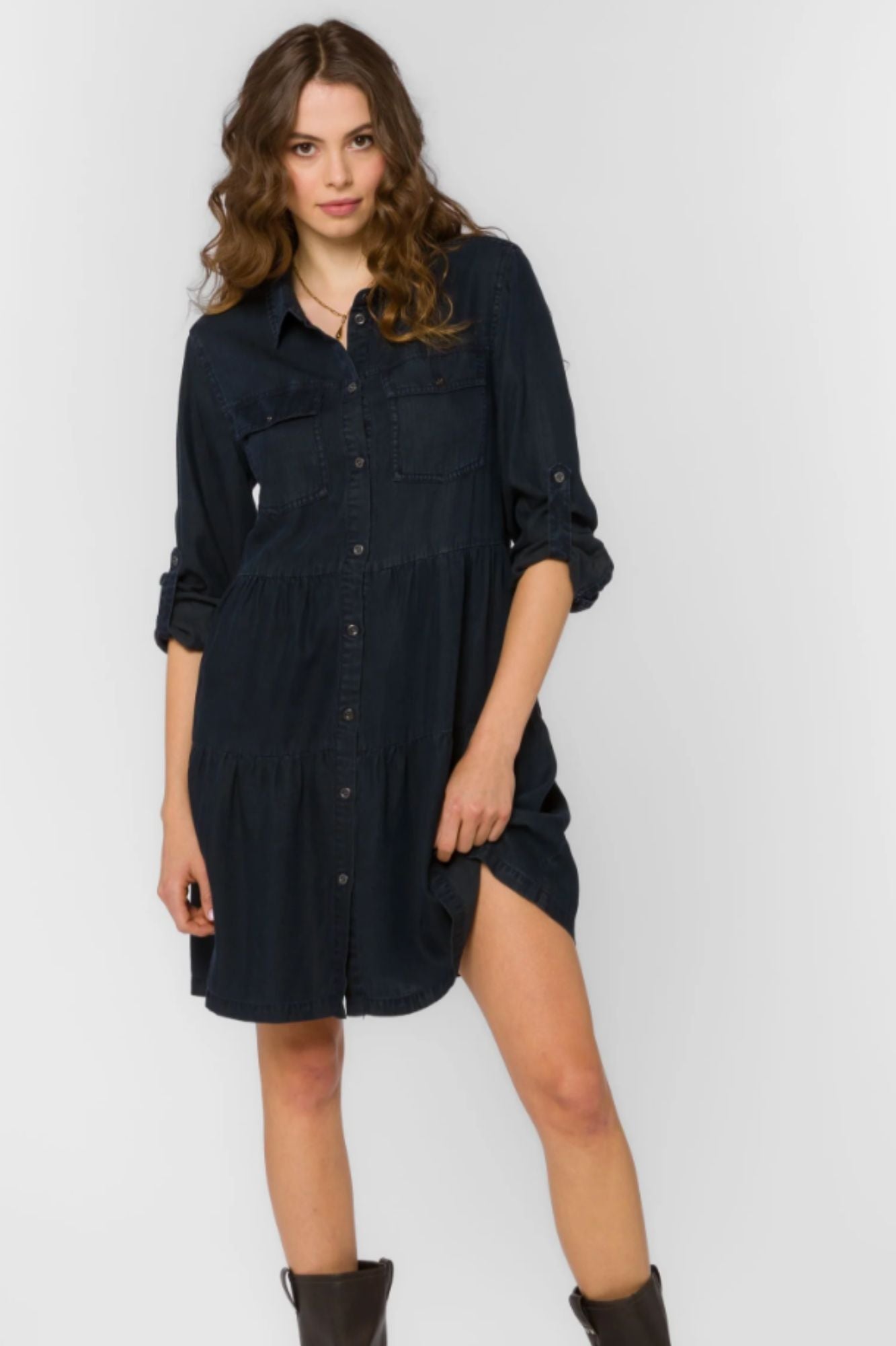 Bree Tab Sleeve Dress