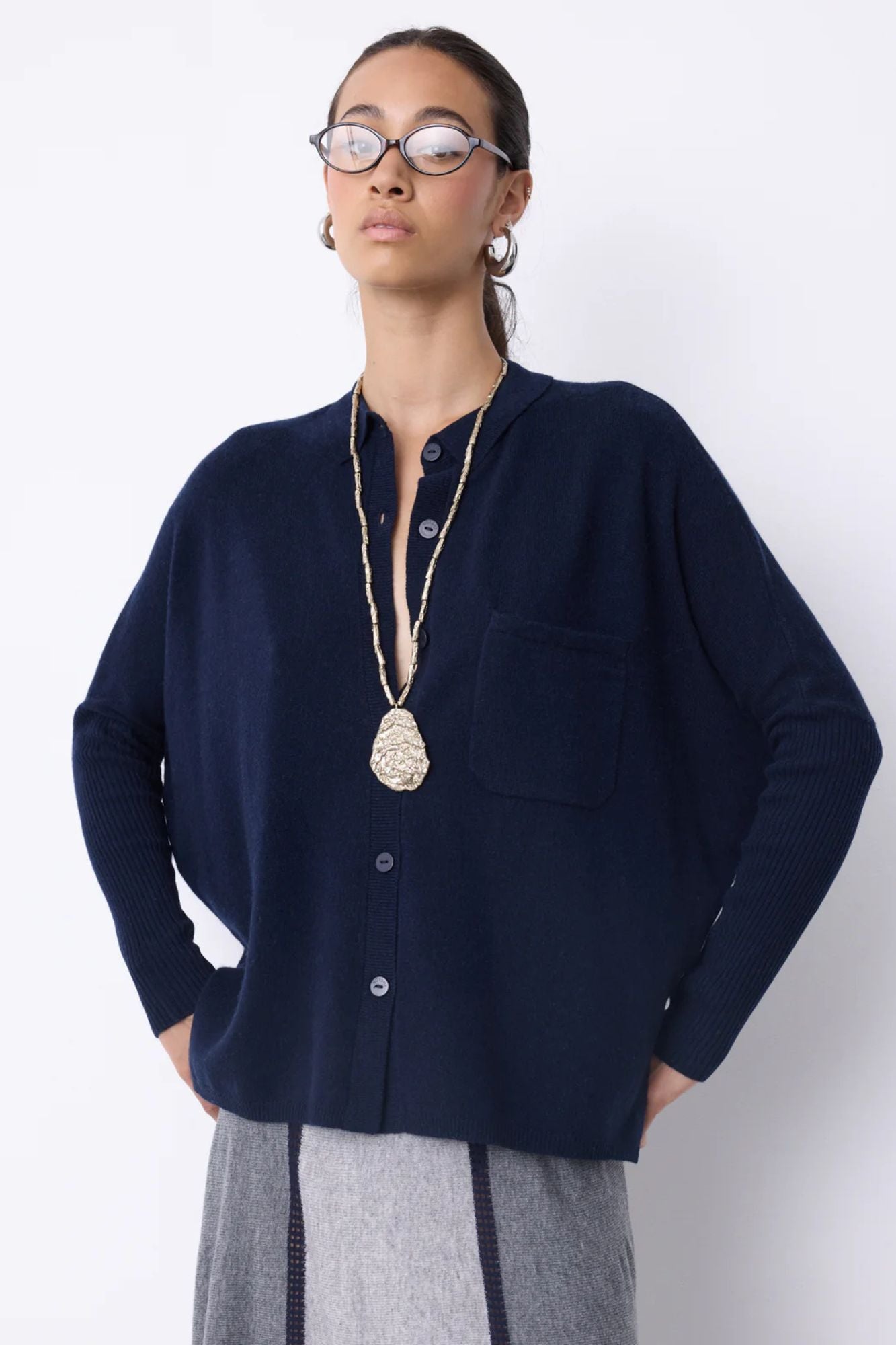 Andrea Cashmere Poncho