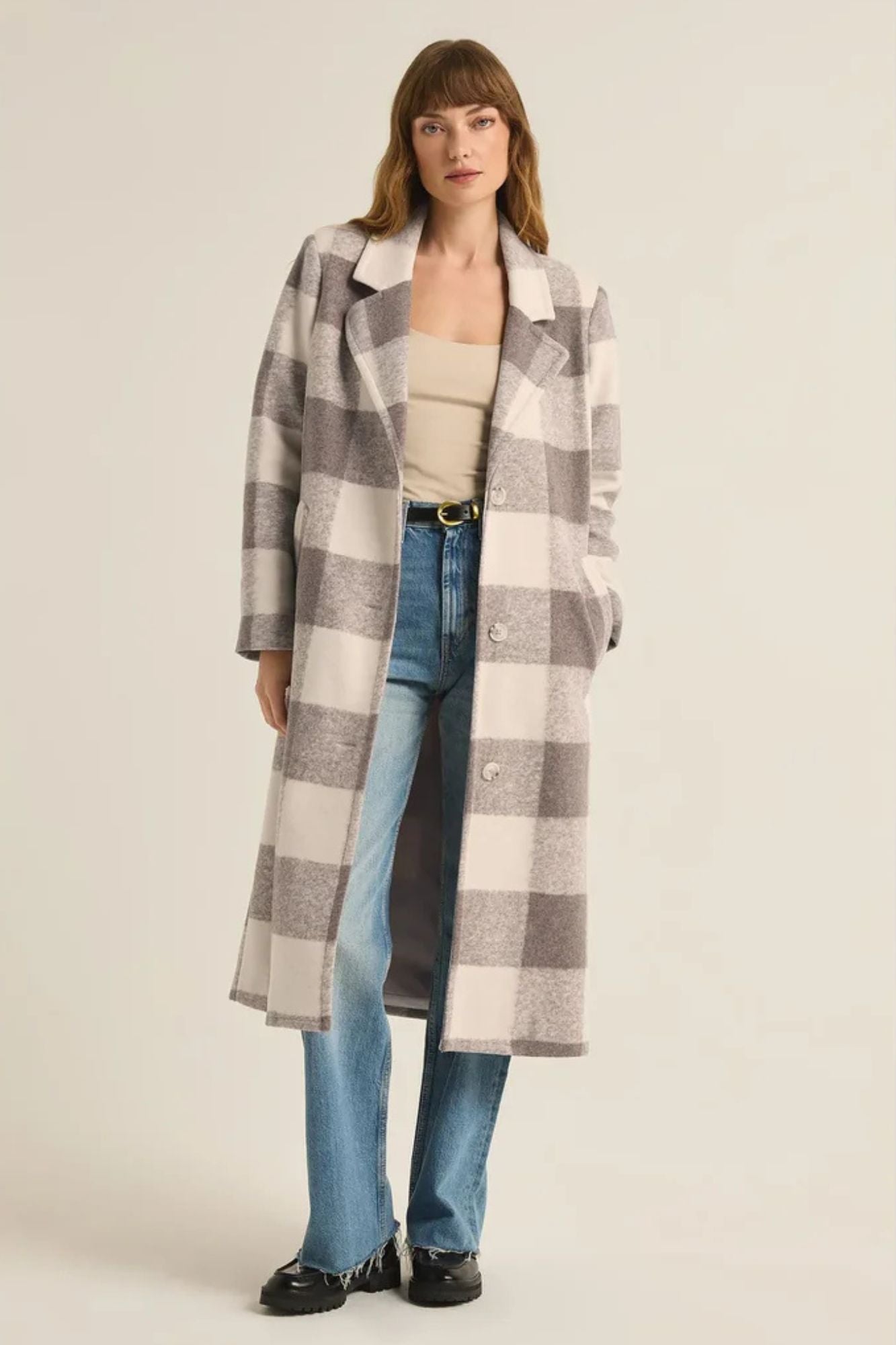 Conway Buffalo Plaid Coat