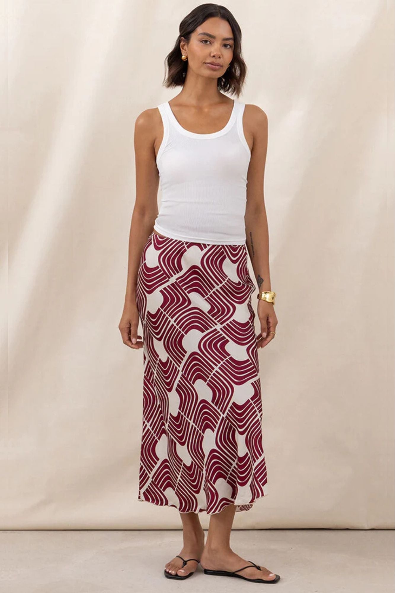 Sasha Print Skirt