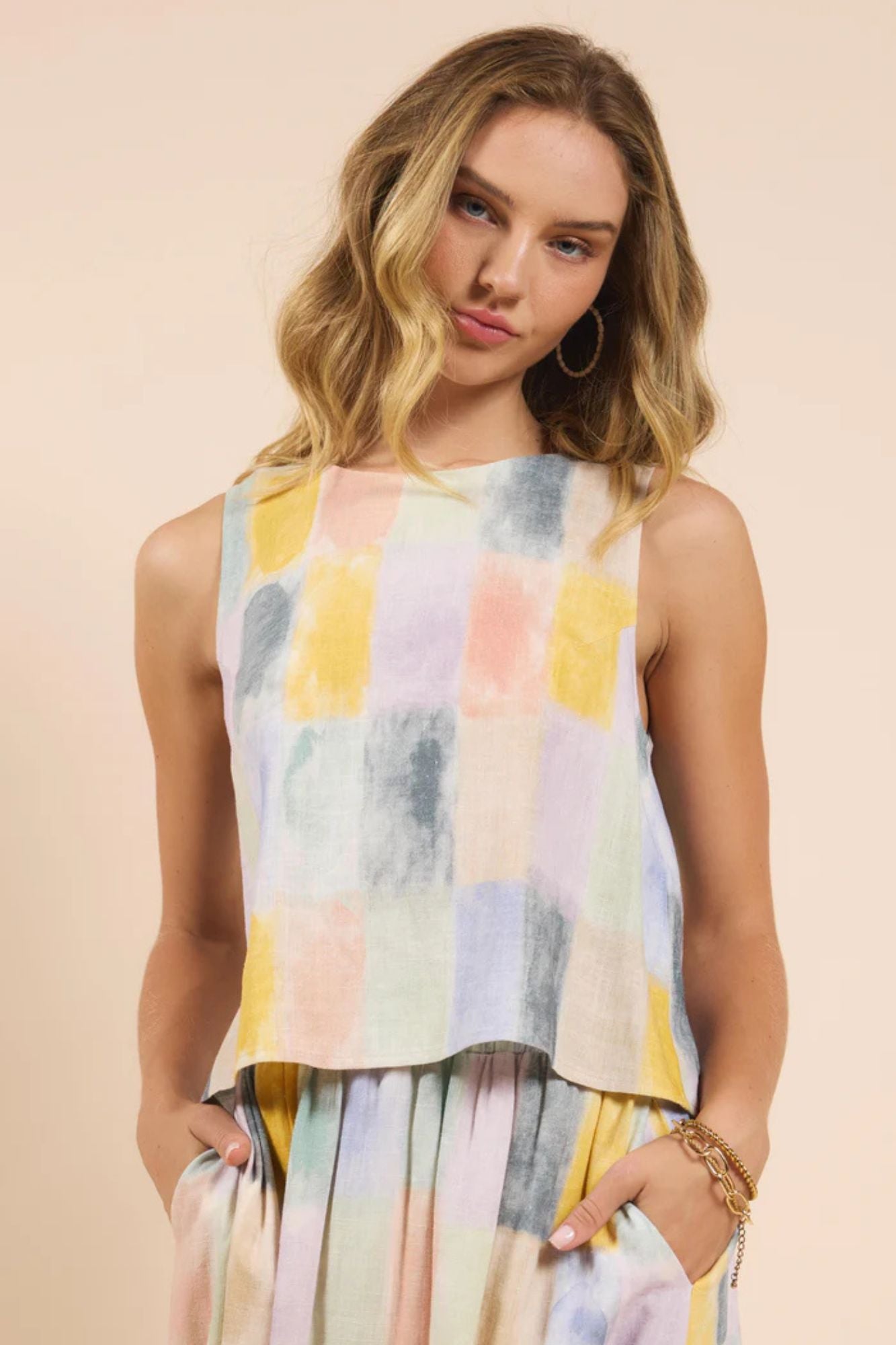 Petrichor Sleeveless Top