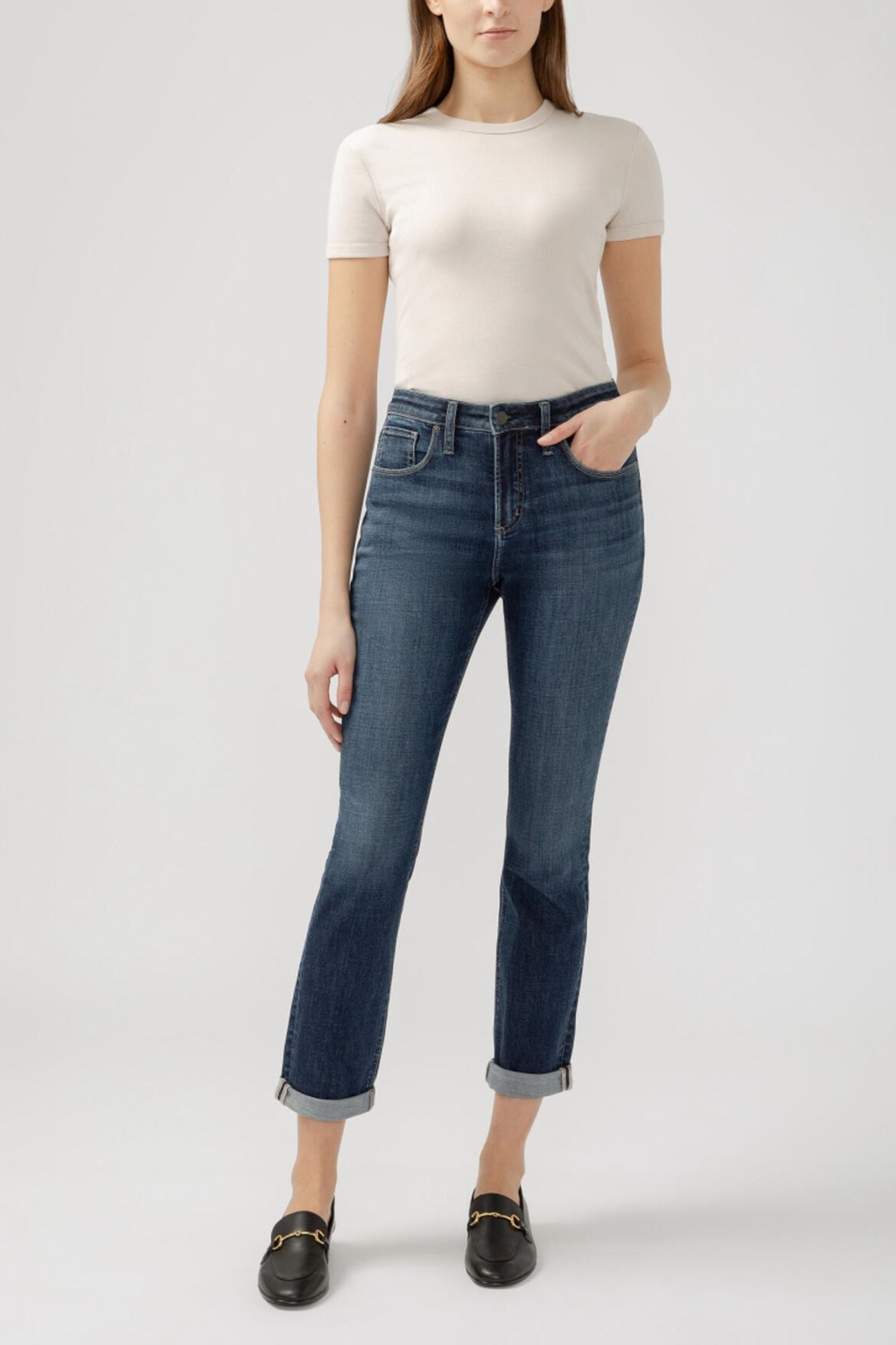 Beau Boyfriend Fit High Rise