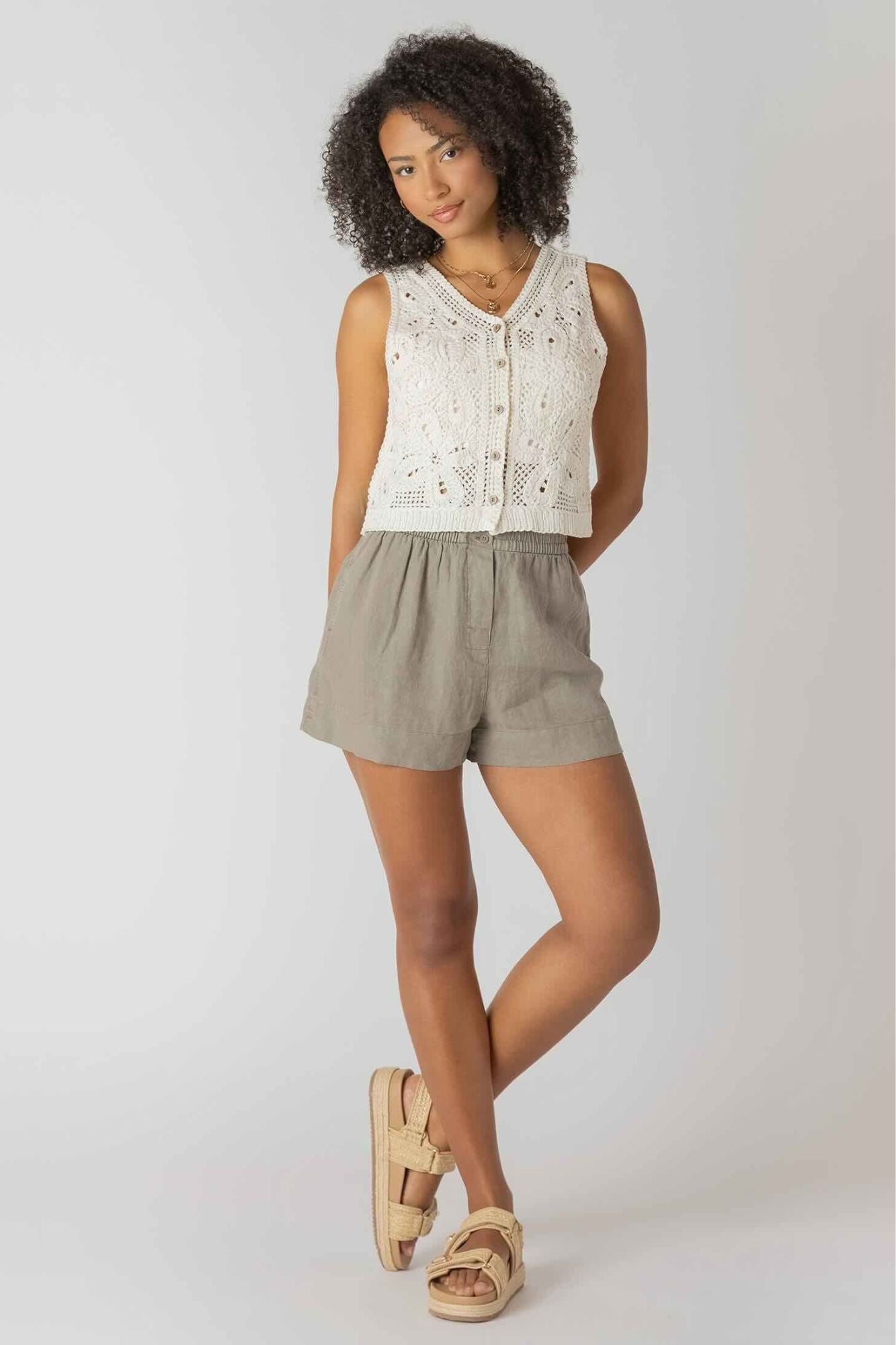 Mid-Rise Shorts