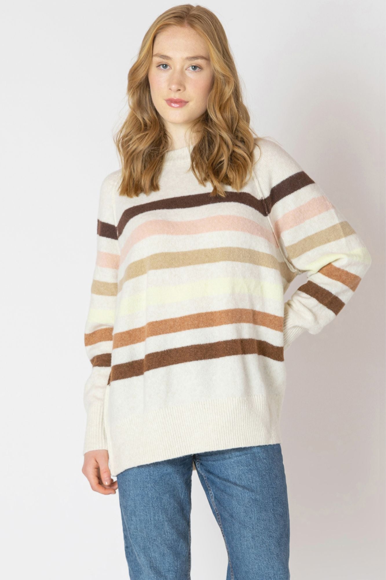 Oversized Patterned Sweater