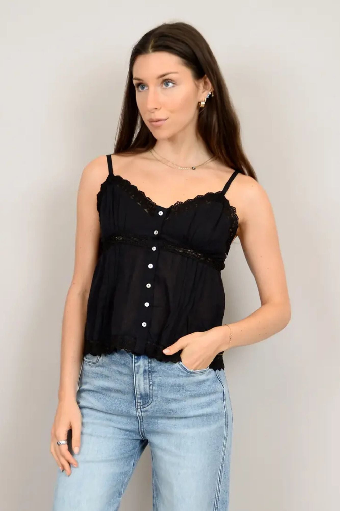 Louisa Button Up Cami