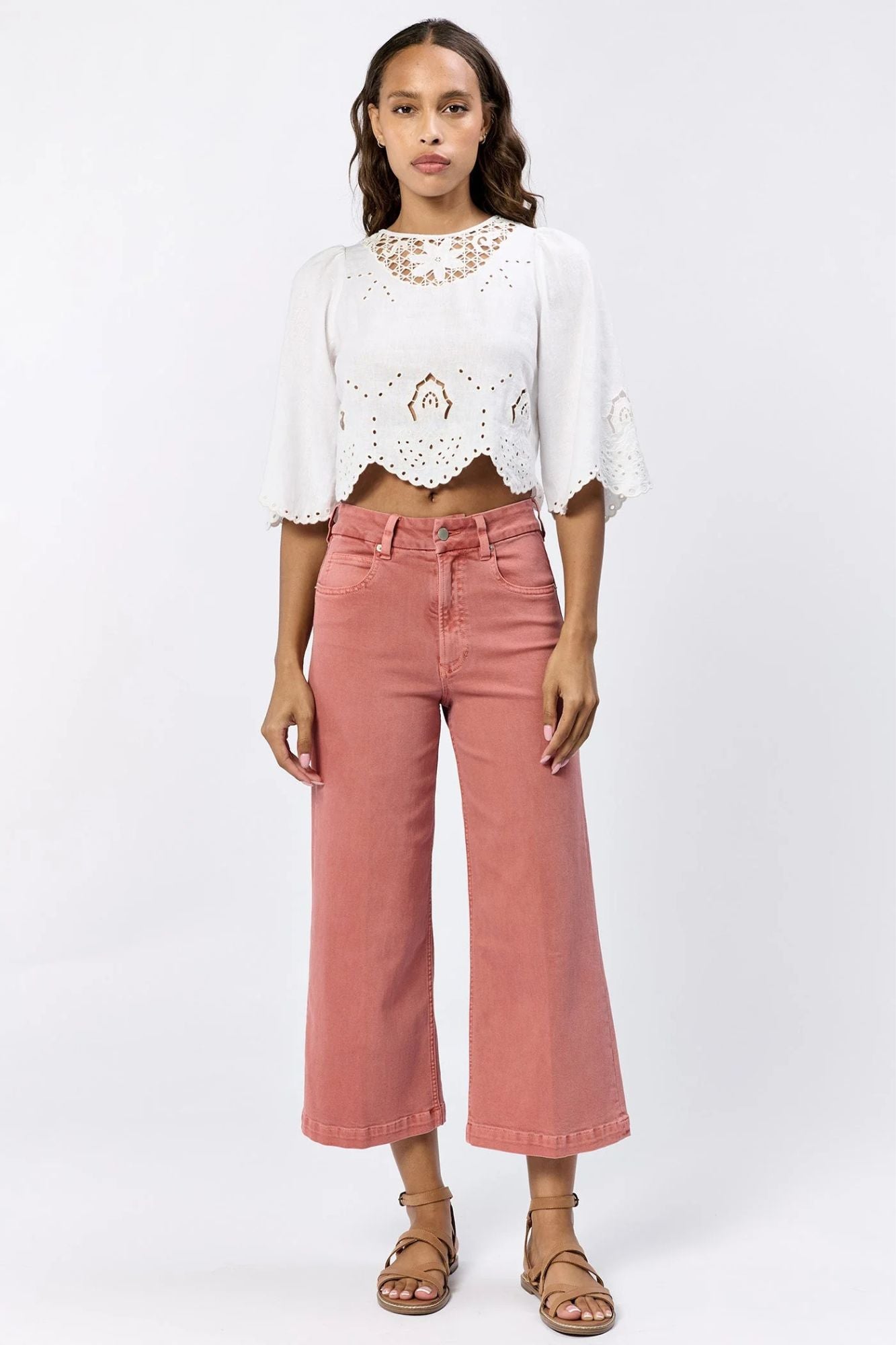 Blythe Novelty Top Embroidery