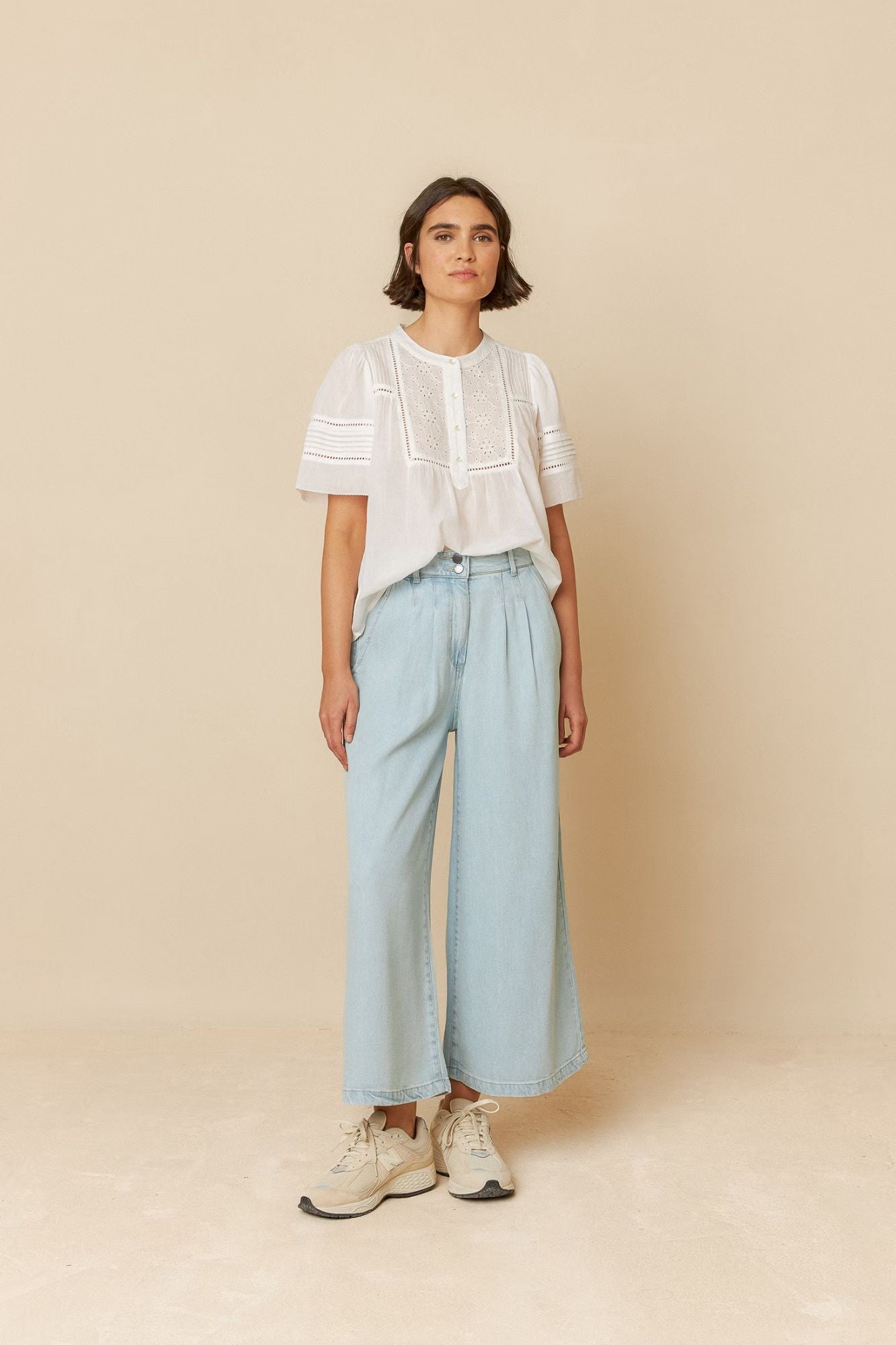 Denim - Effect Pants