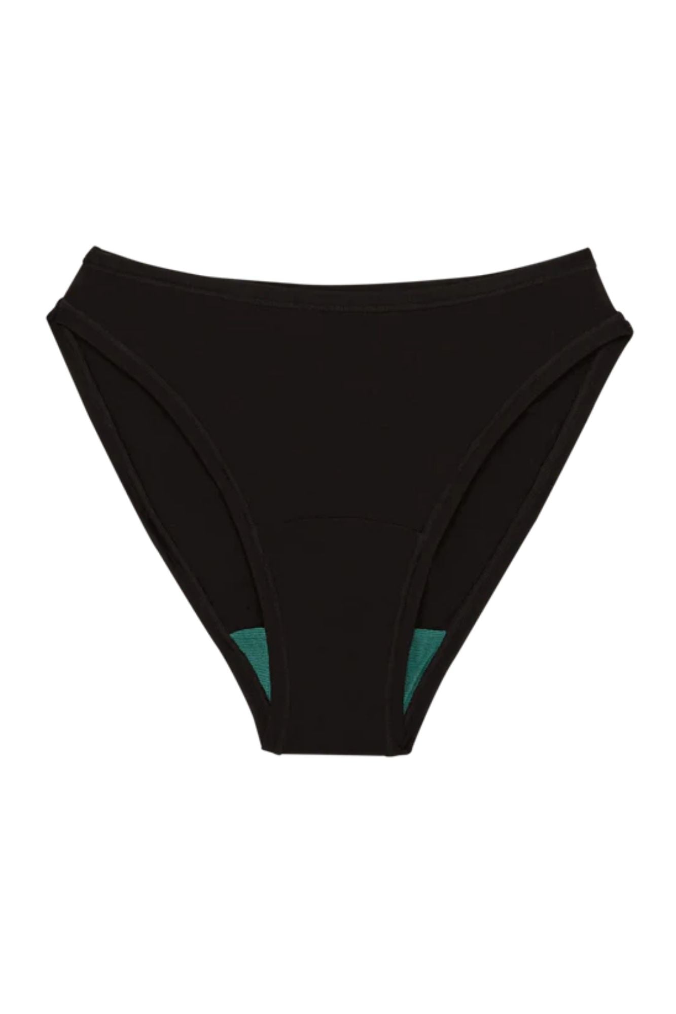 High Rise Bikini Mineral Undies | Black
