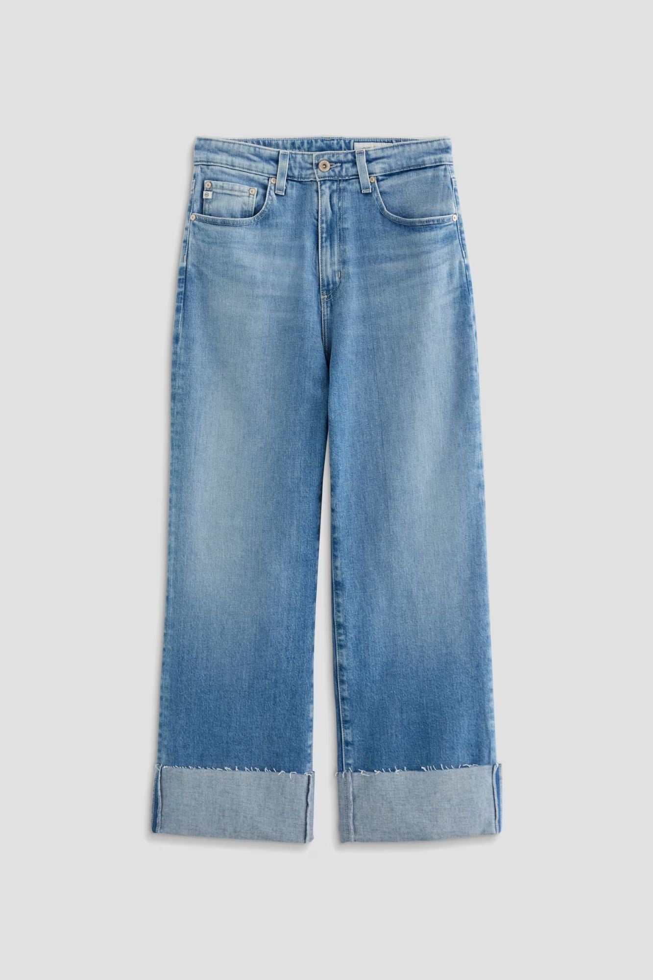 Kora Ankle Cuffed High-Rise Wide Leg