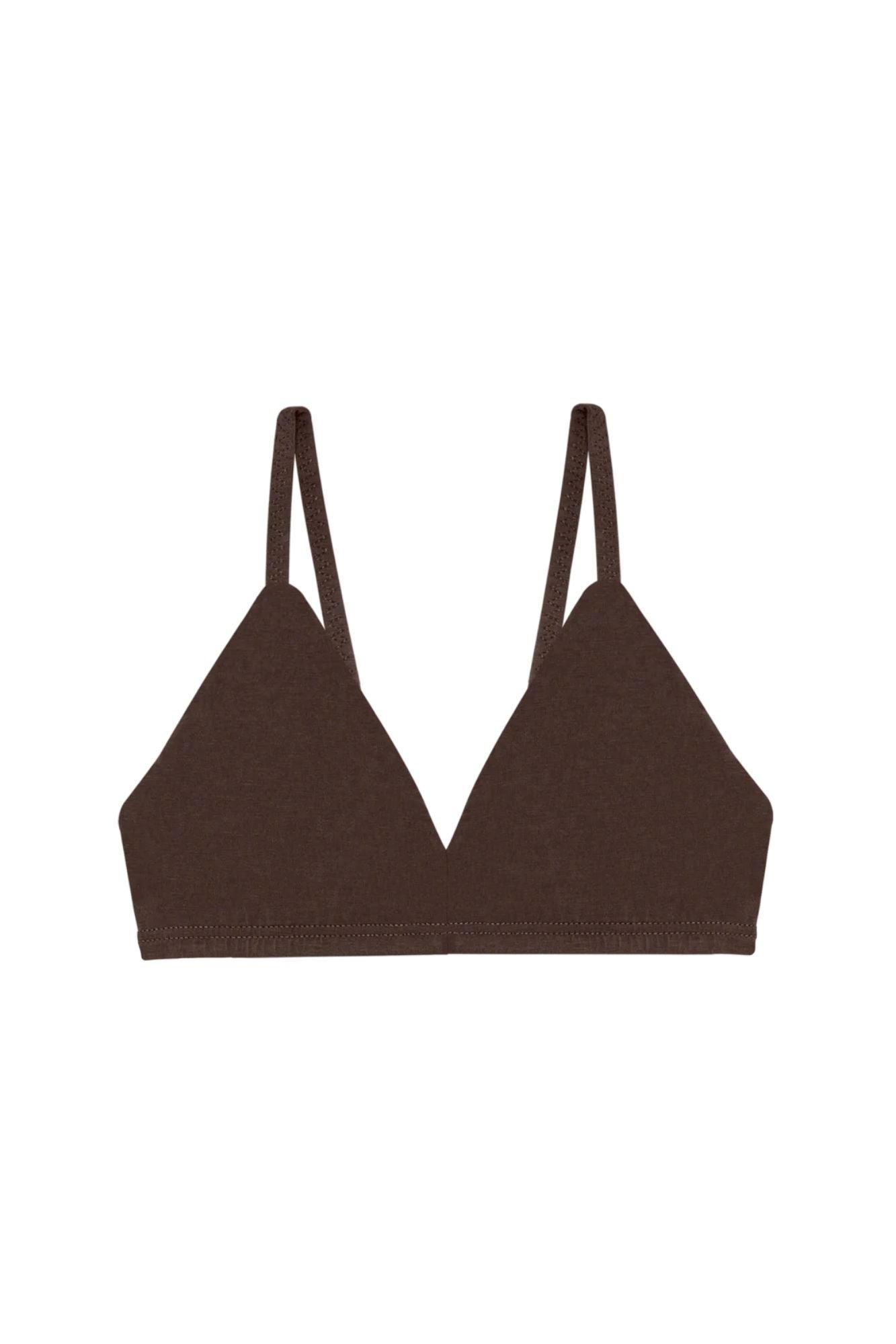 Triangle Mineral Bra | Brown