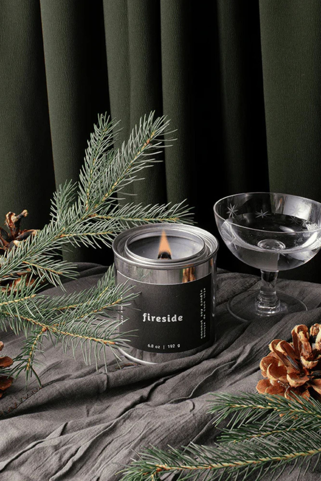 Mala Fireside Candle