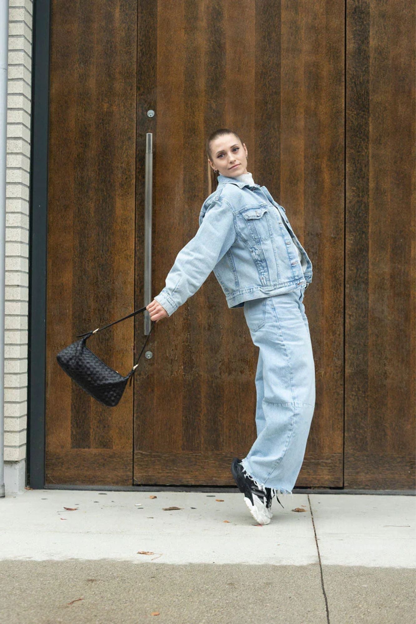 Rhea Woven Shoulder Bag