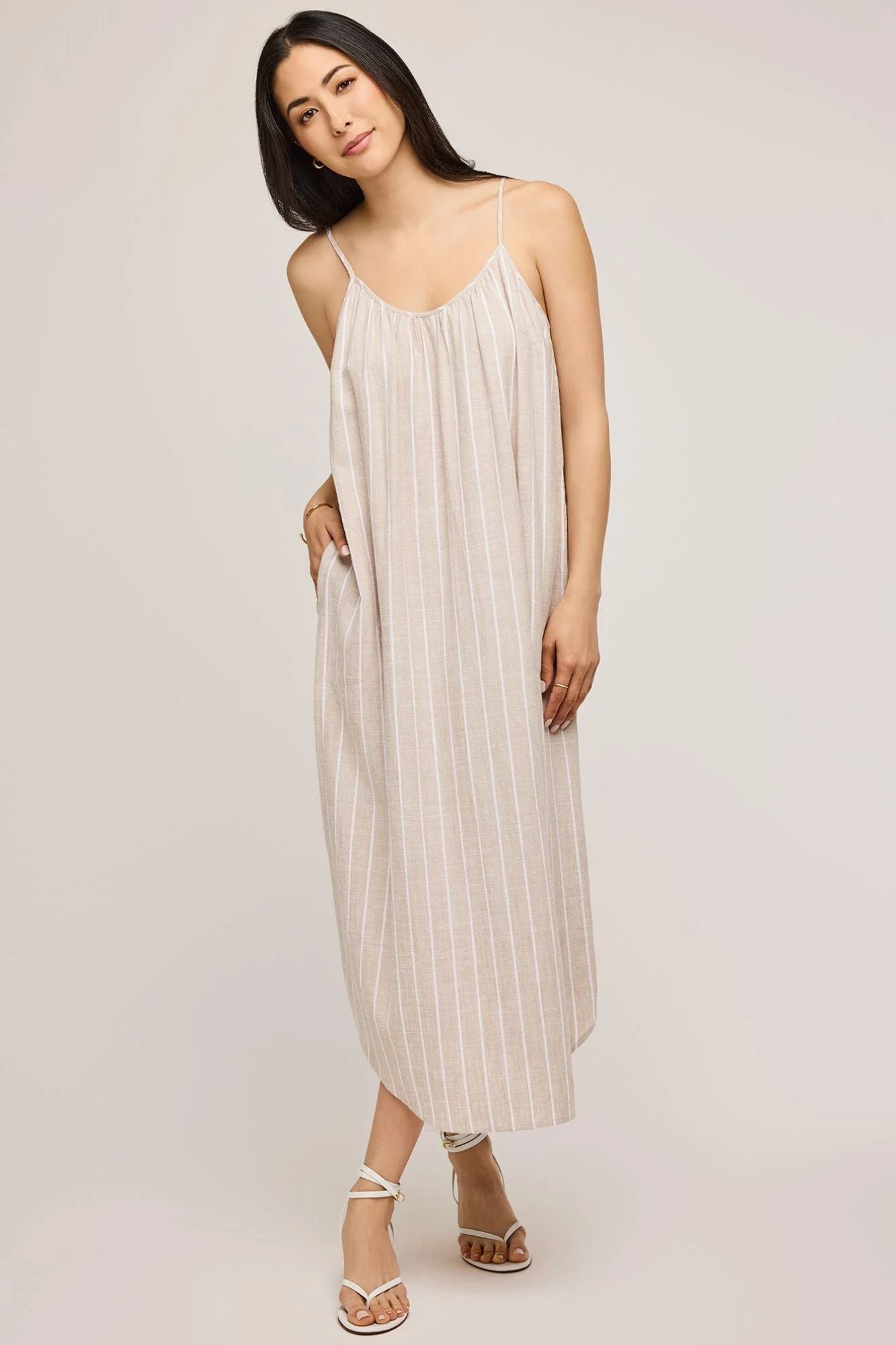 Brooke Linen Dress