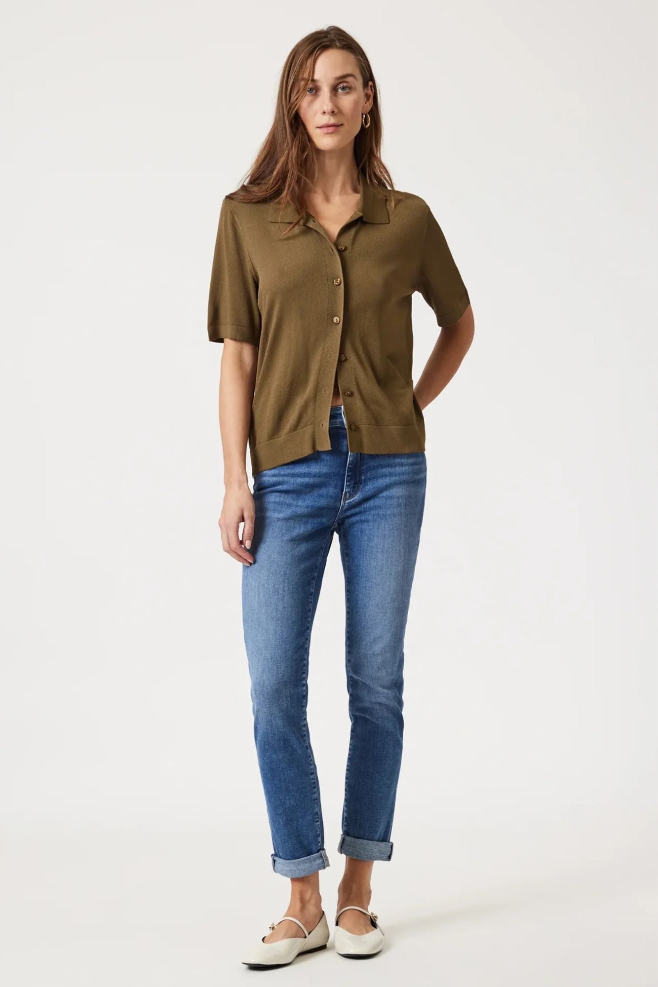 Kathleen Slim Boyfriend Jeans