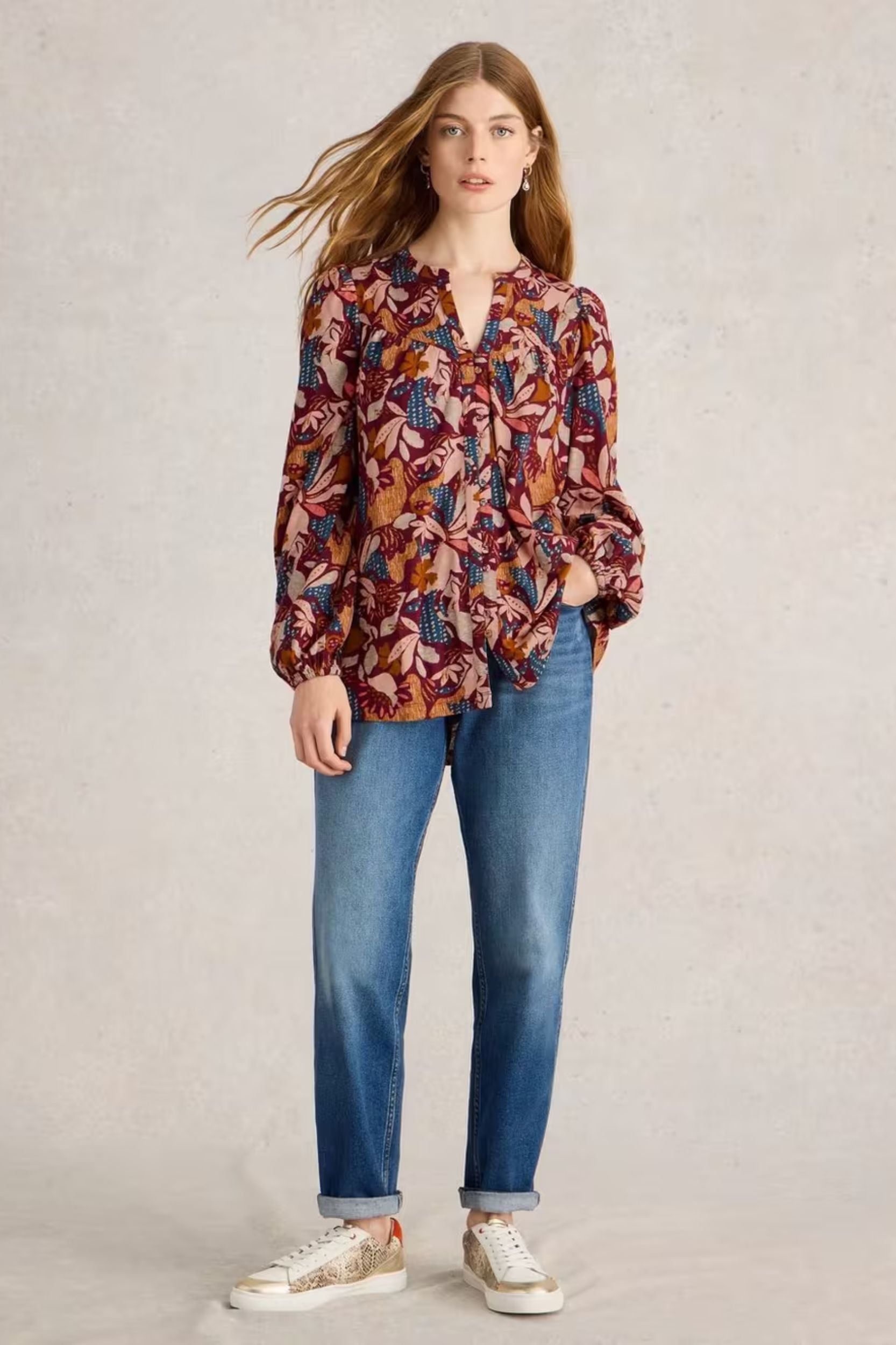 Teresa Long Line Shirt