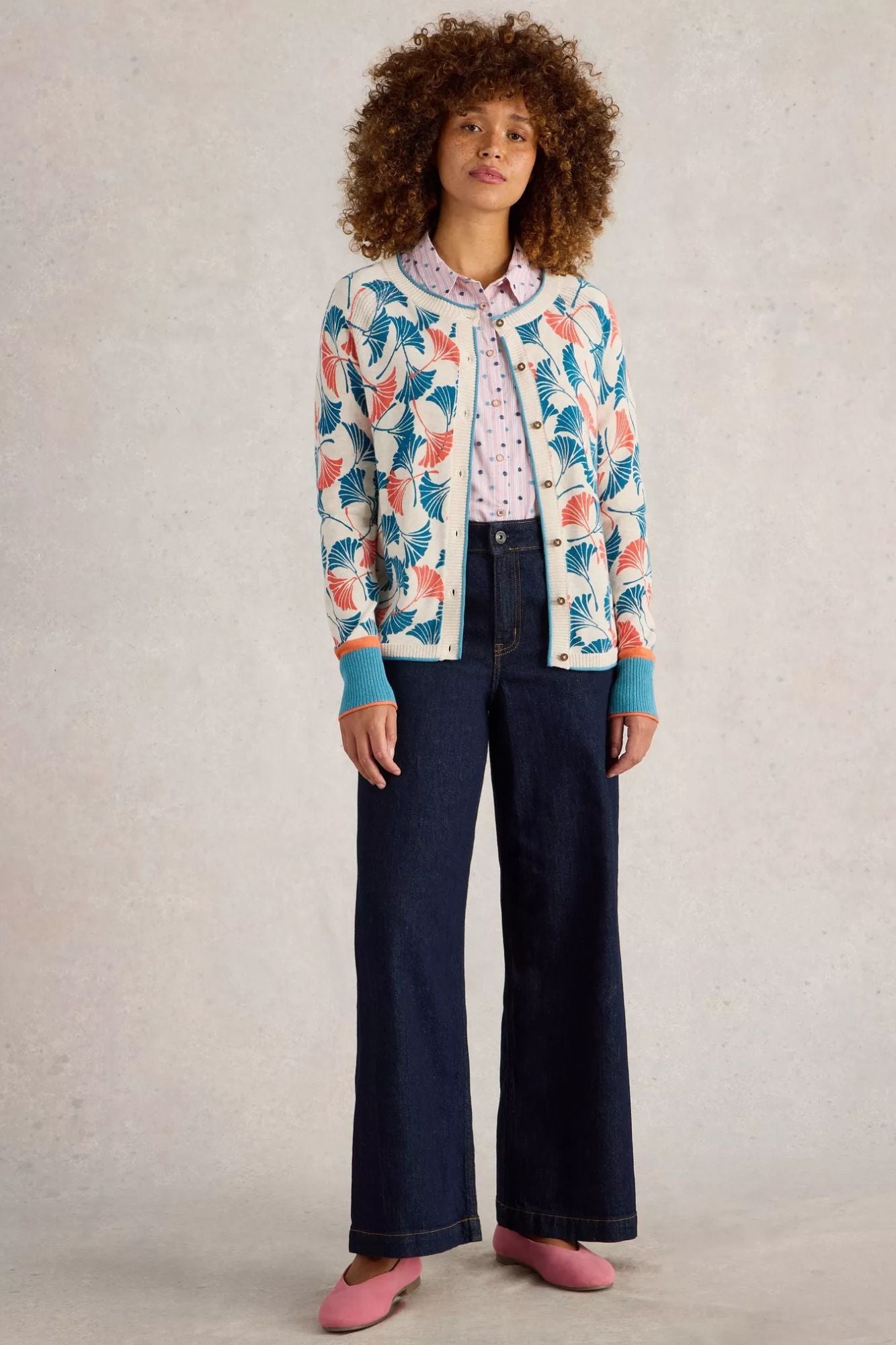 Lulu Printed Cardi