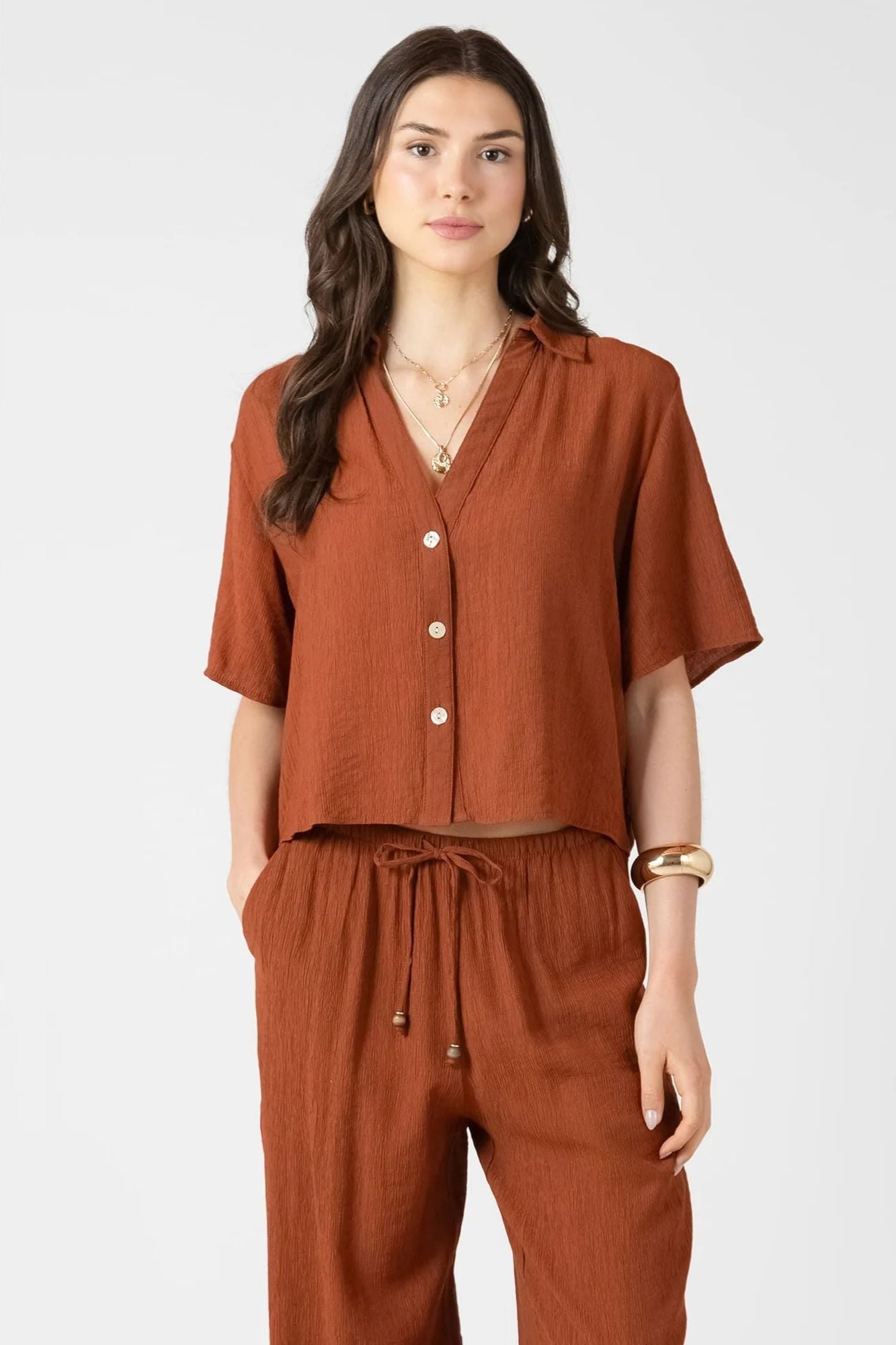 Short Sleeve Blouse
