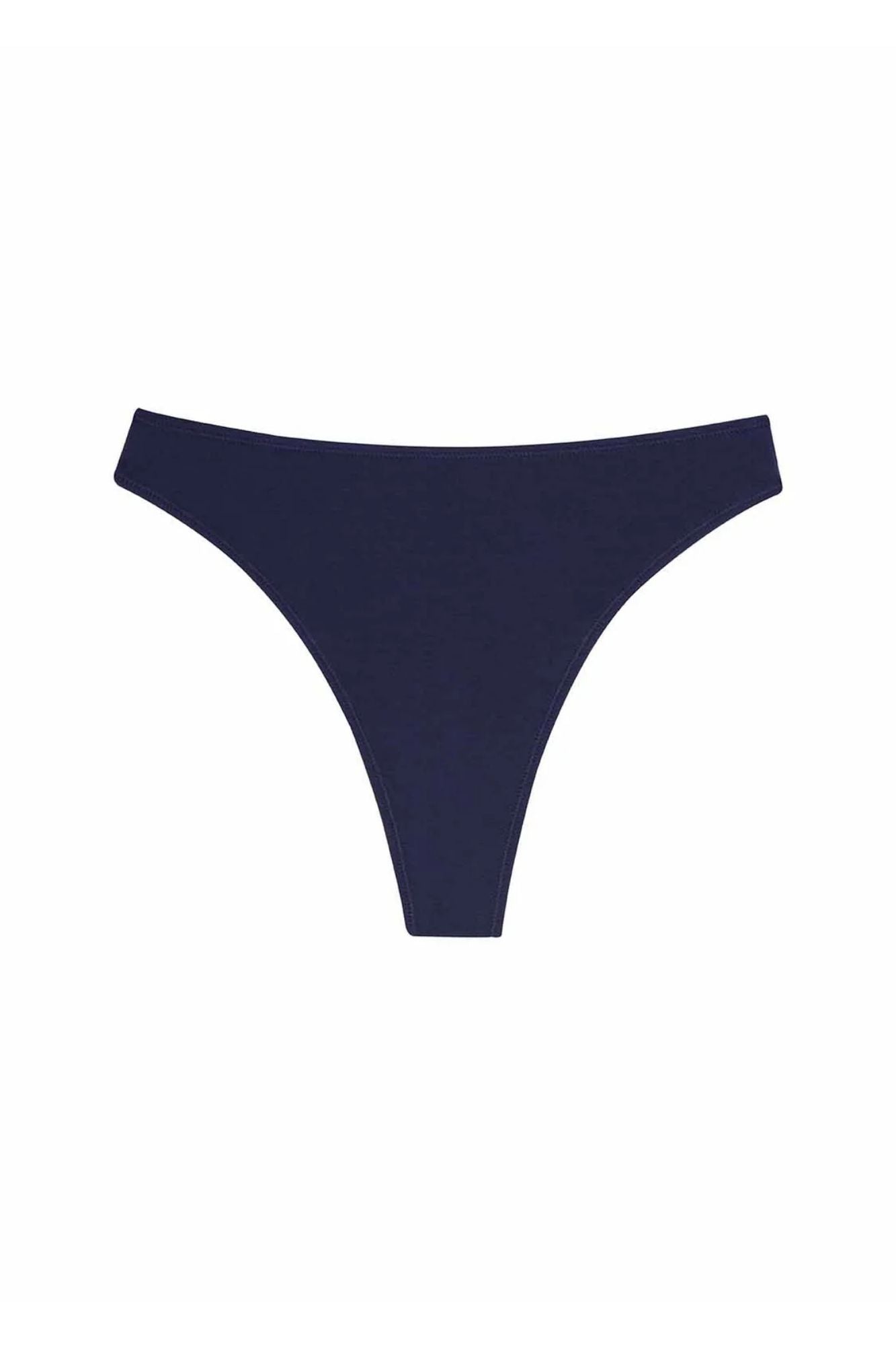 High Rise Thong Mineral Undies | Navy