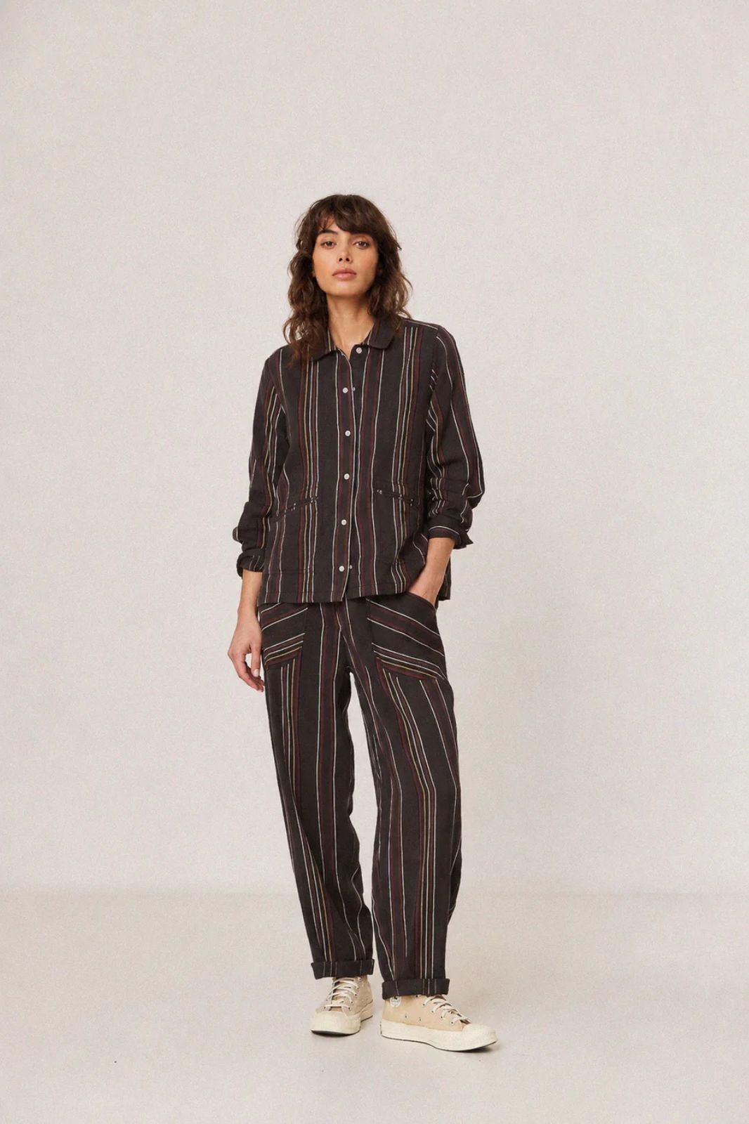 Striped Overshirt