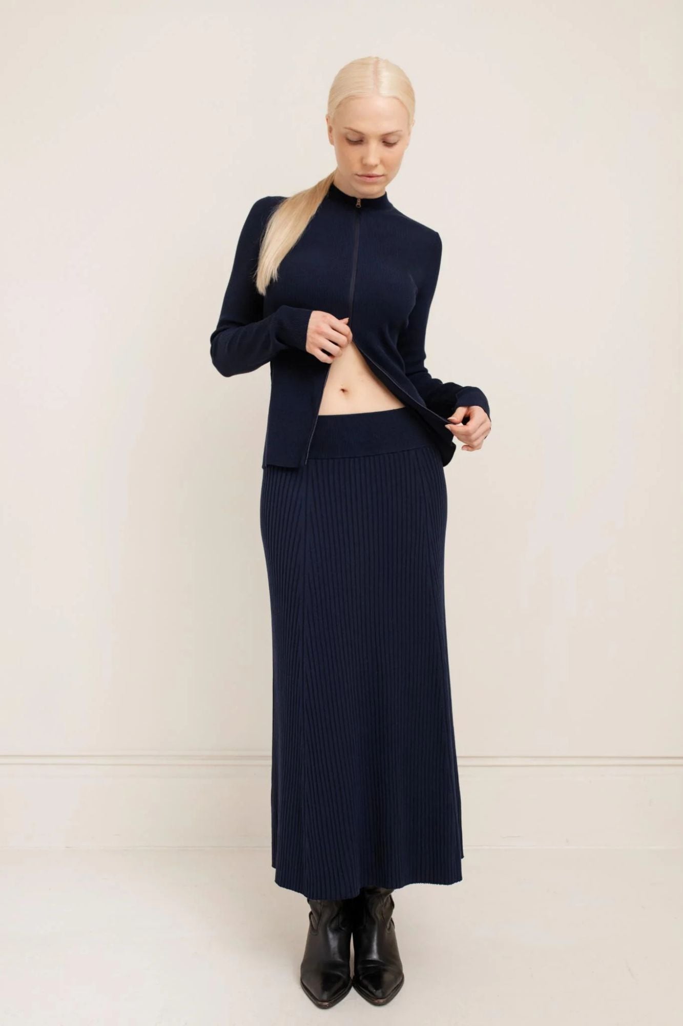 Afiya Rib skirt