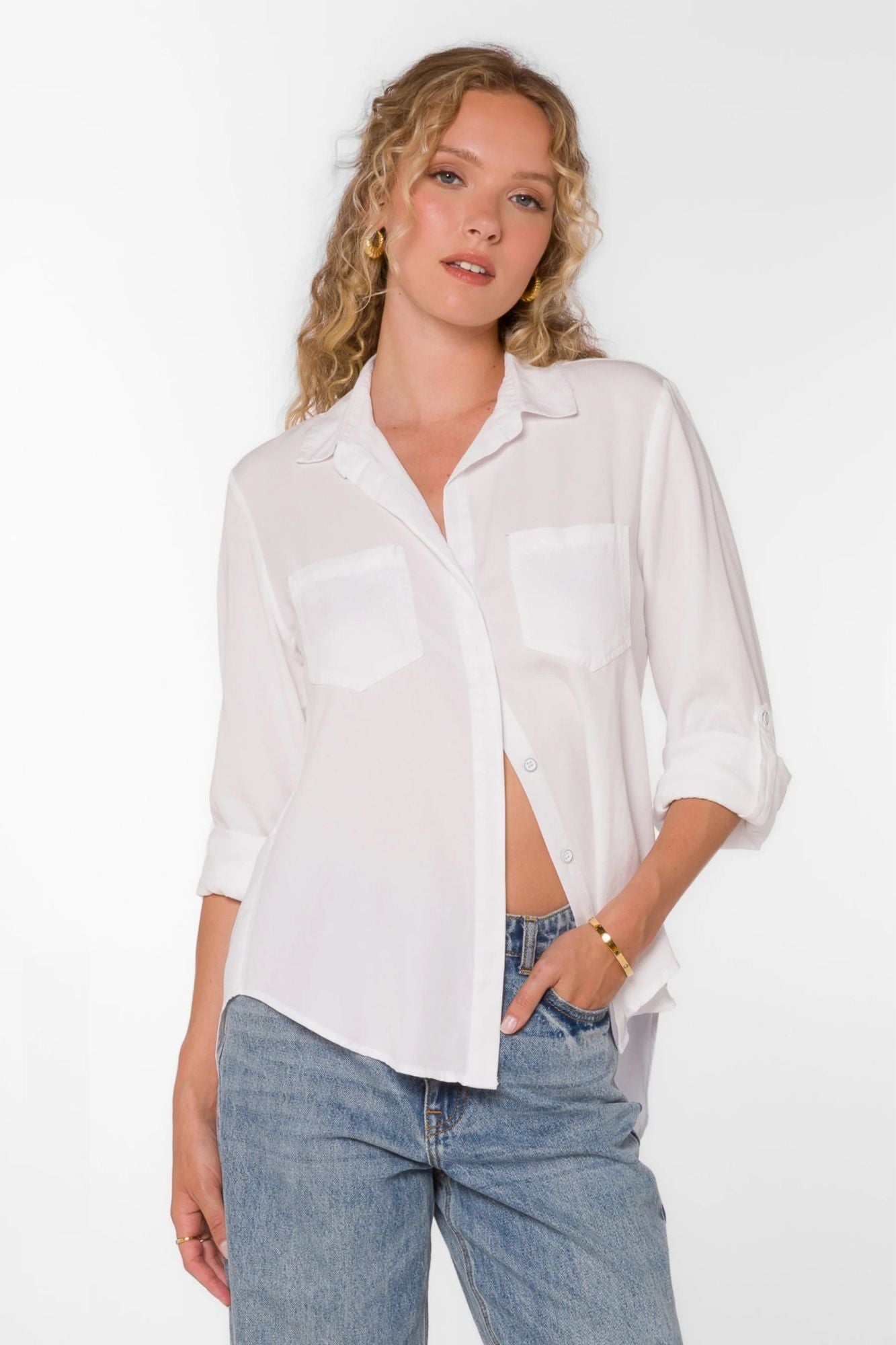 Riley Optic White Shirt