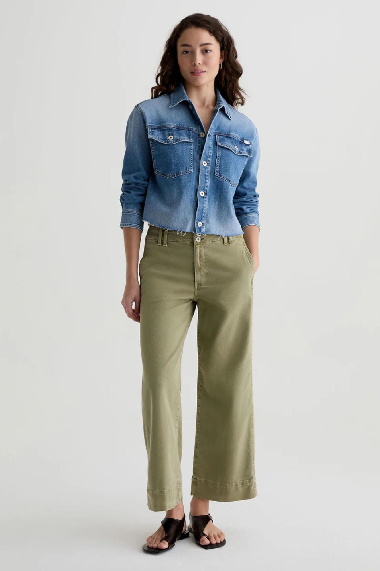 Natasha Mid Rise Crop