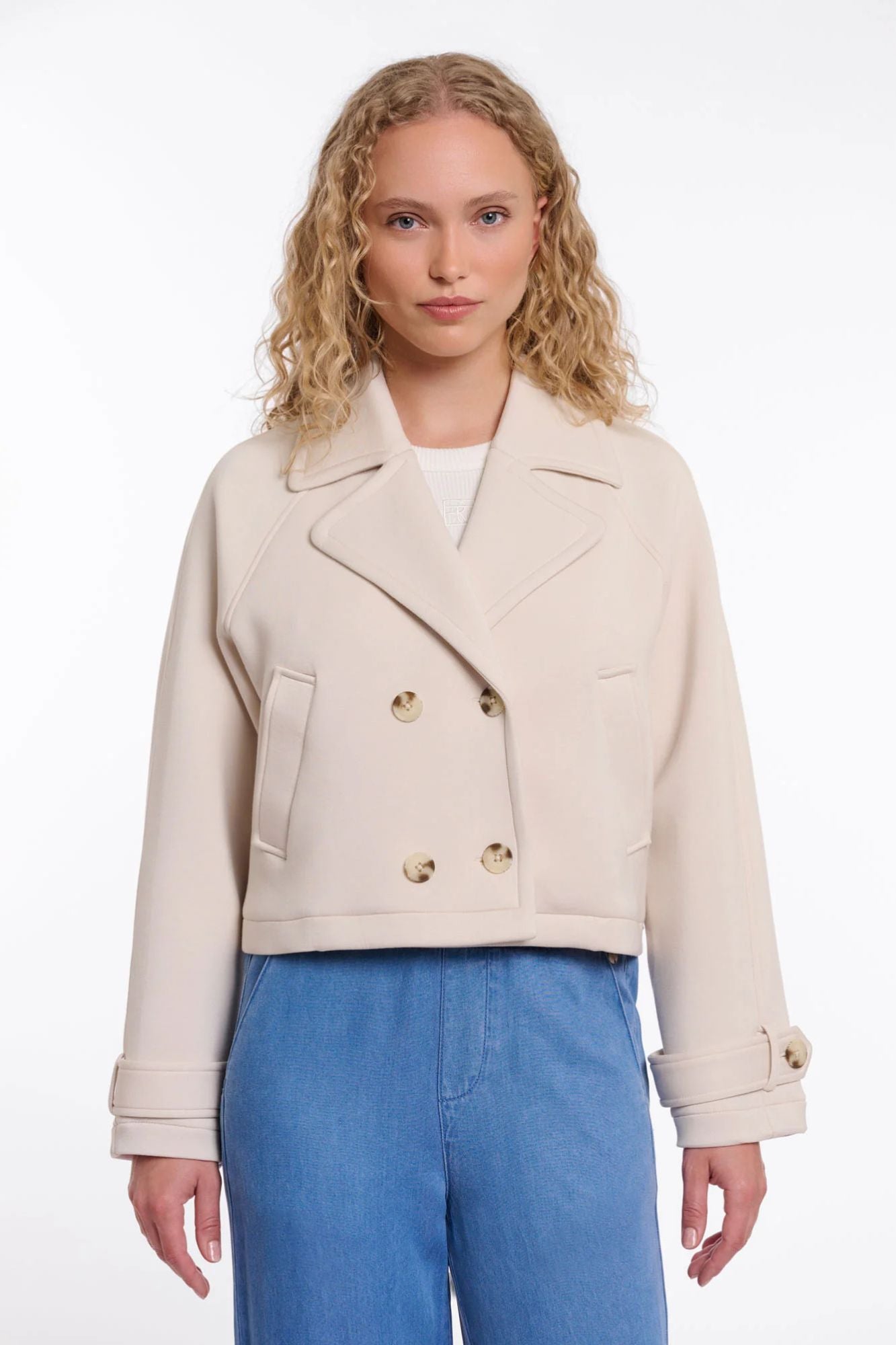 Lola Short Double Breasted Jacket