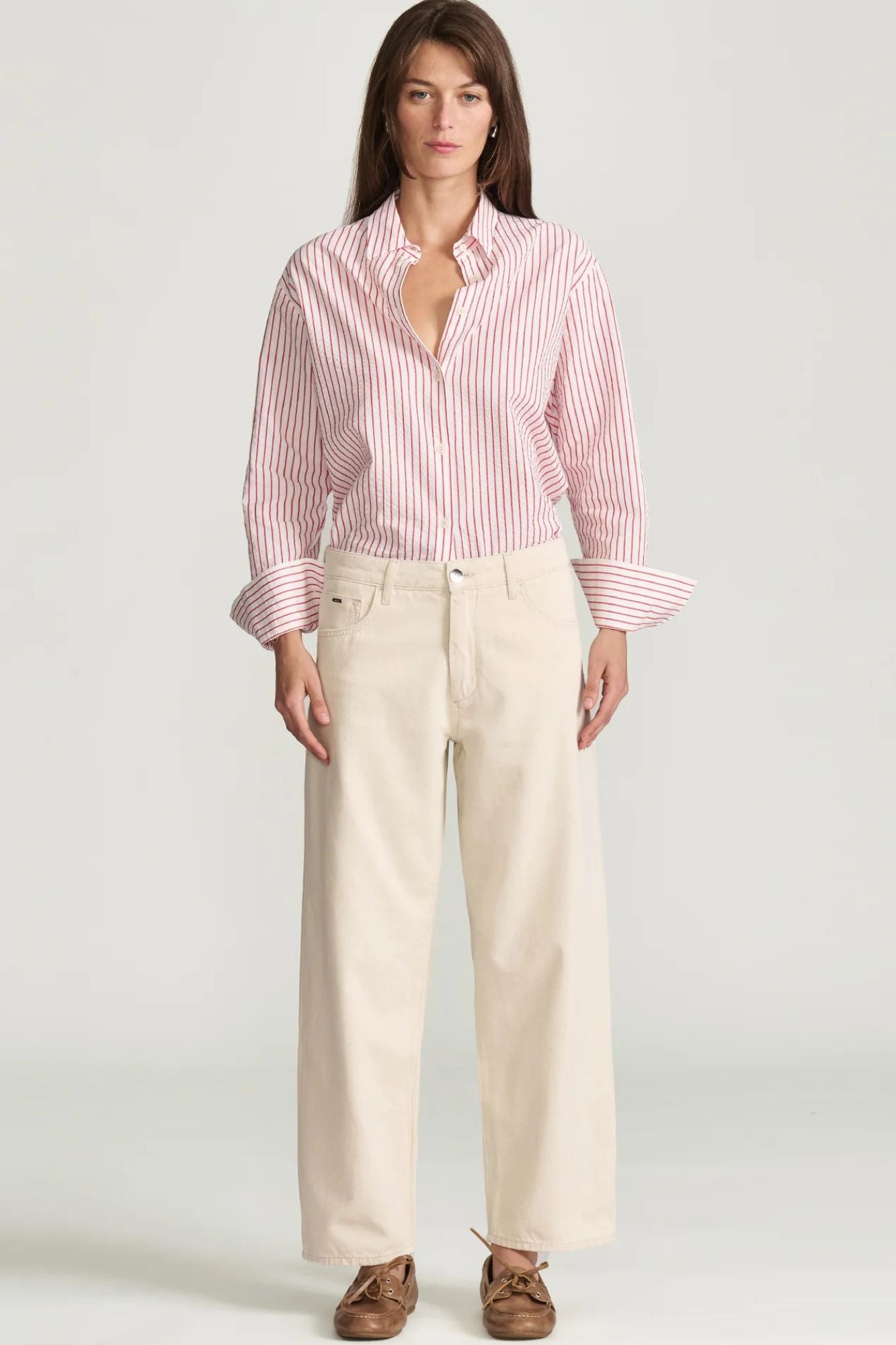 Leila High- Rise Baggy Jean