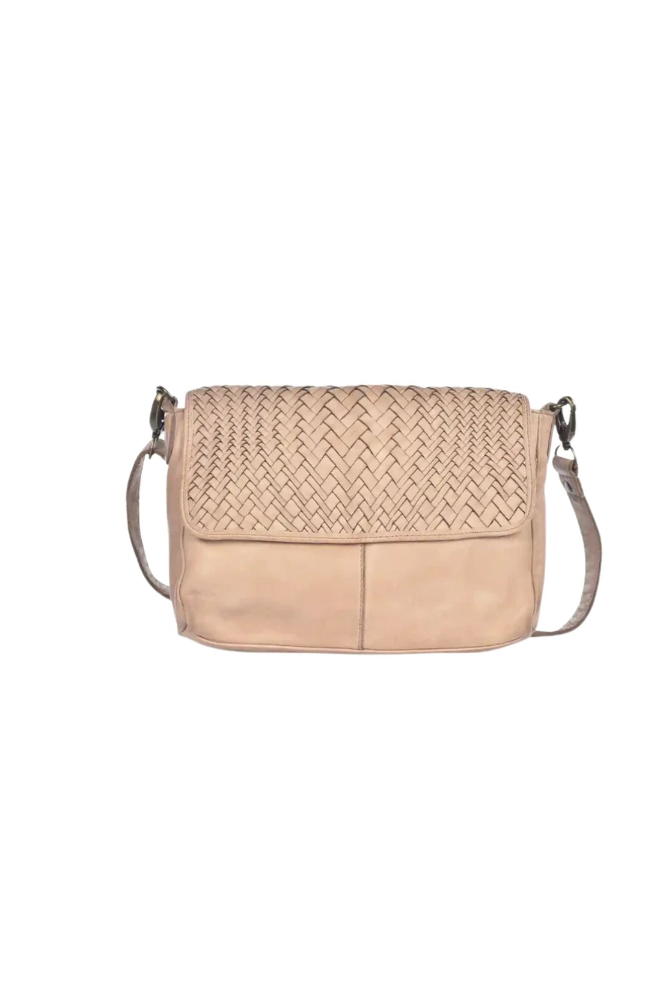 Olivia Woven Crossbody Bag