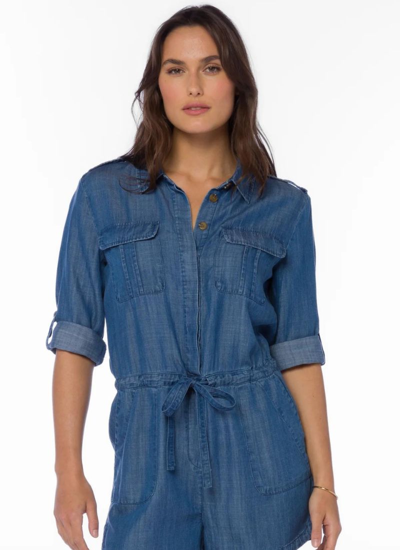 Luba Blue Romper