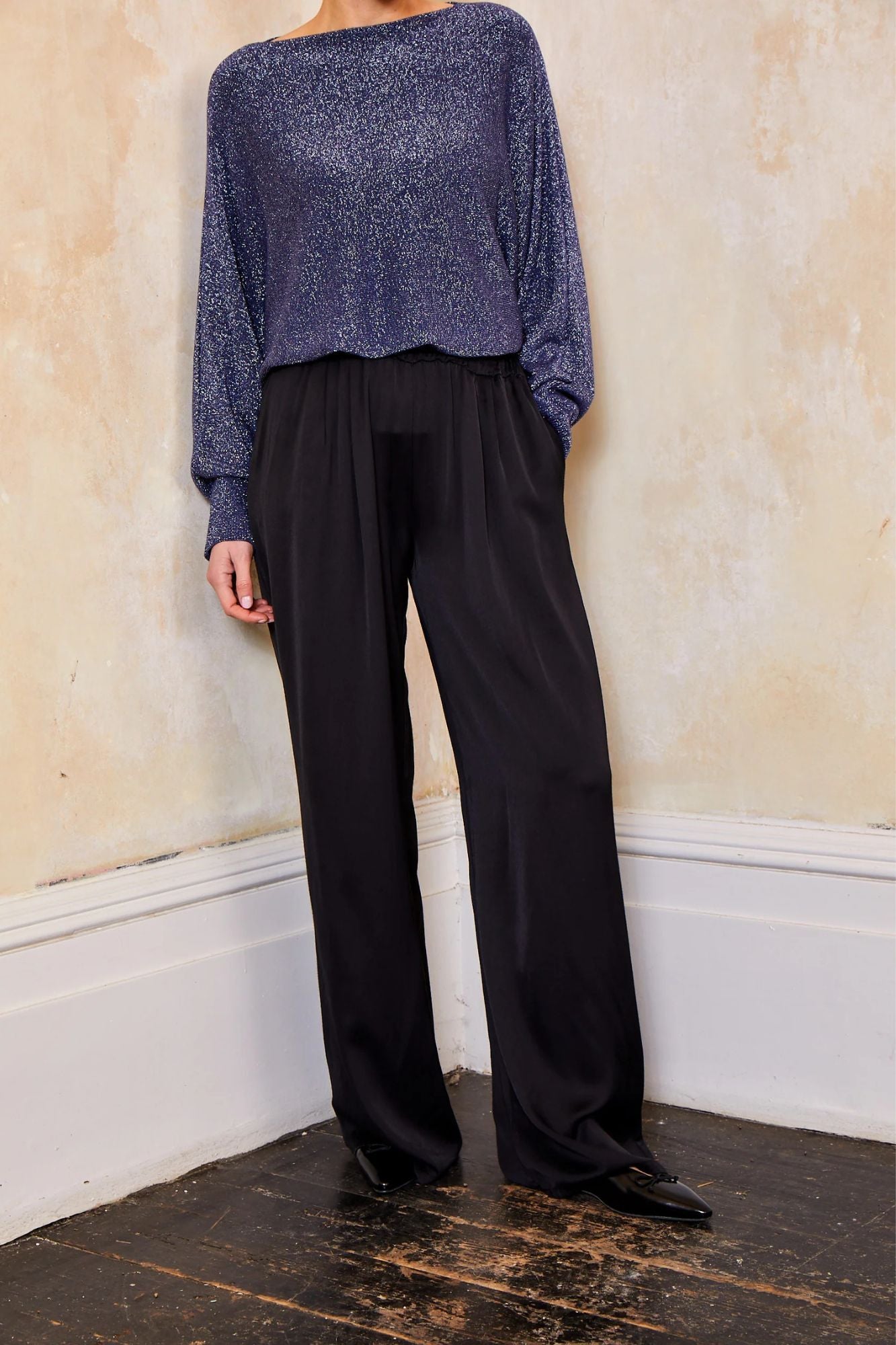 Shirley Satin Palazzo Pants