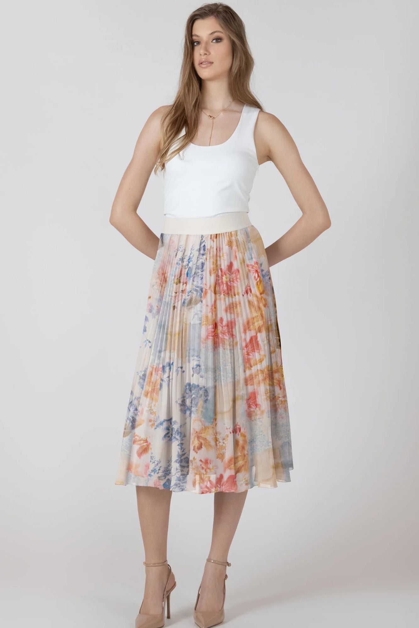 Pleated Skirt