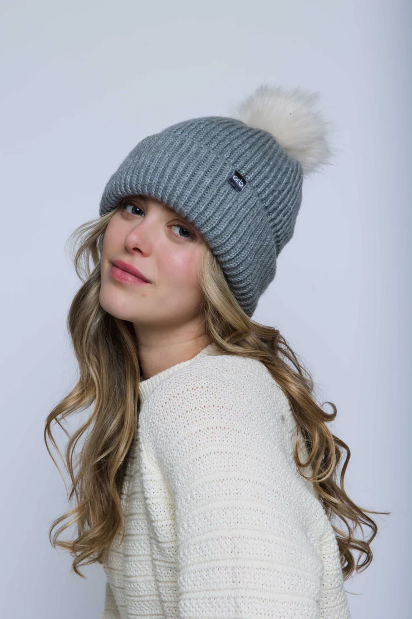 Snowflake Lined Beanie