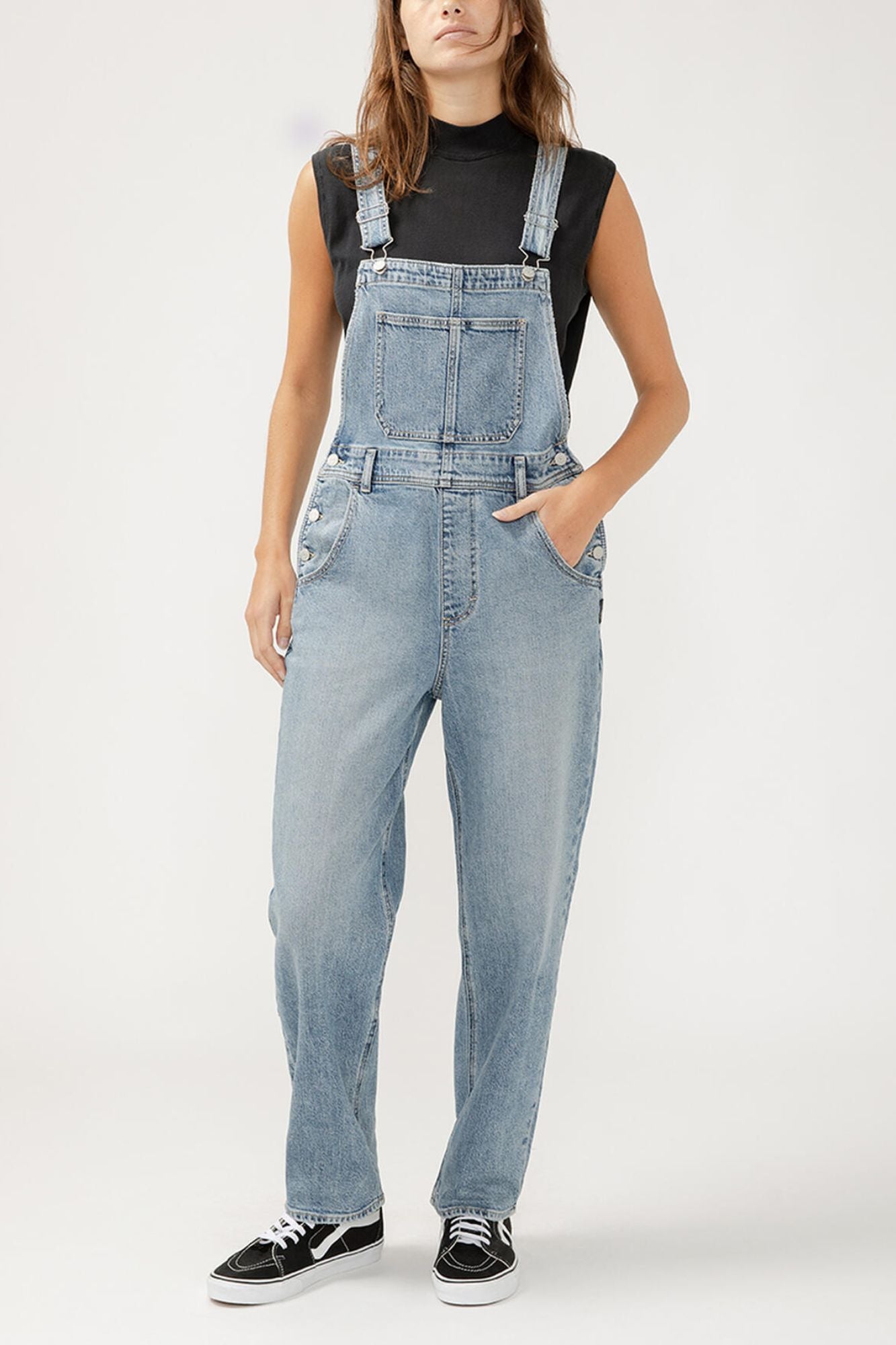 90's Straight Leg Baggy Overall