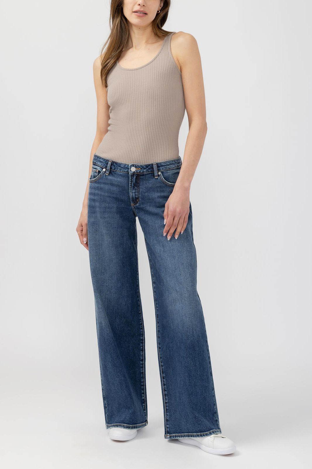 Low Rise Baggy Jeans