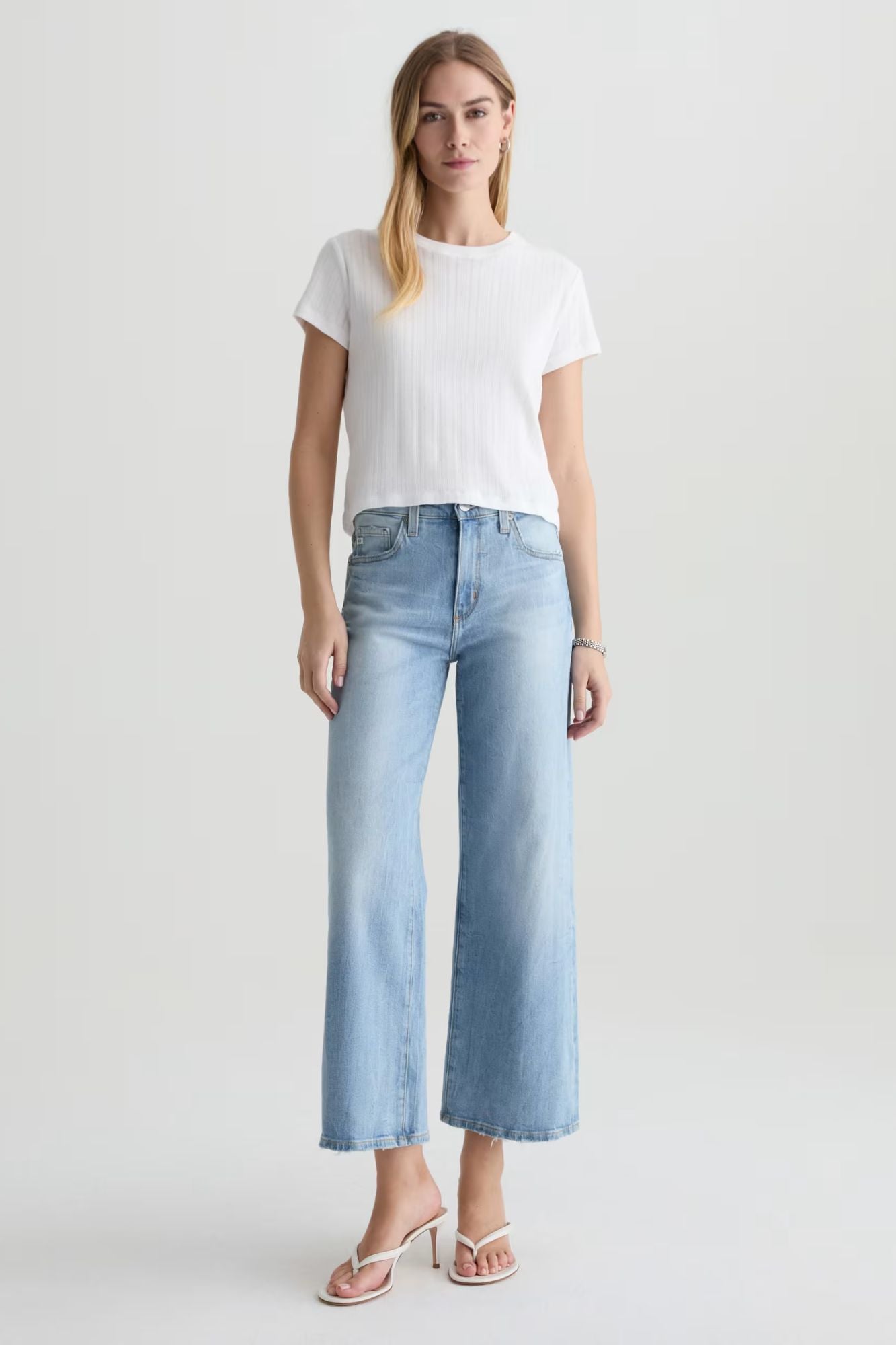 Saige Wide Leg Crop Jean